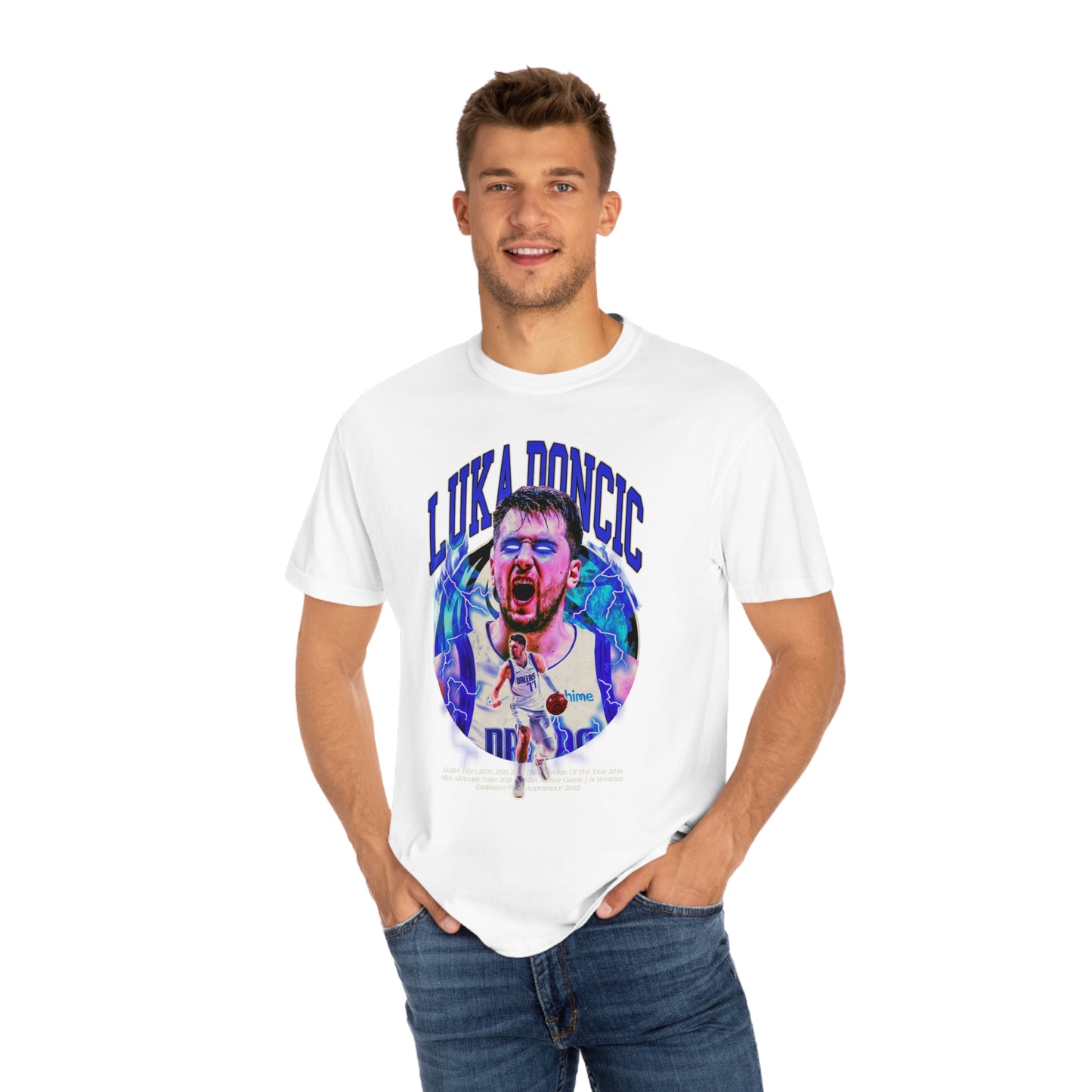 Luca Doncic Basketball Unisex Garment-Dyed T-shirt