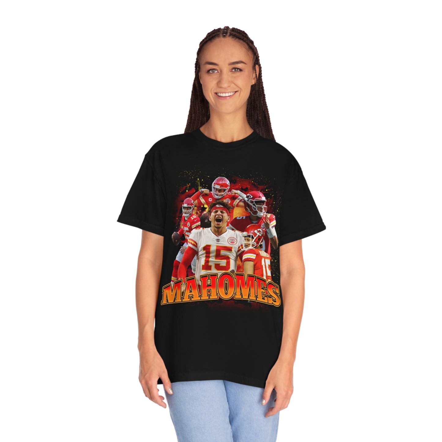 Kansas City Mahomes Football Unisex Garment-Dyed T-shirt