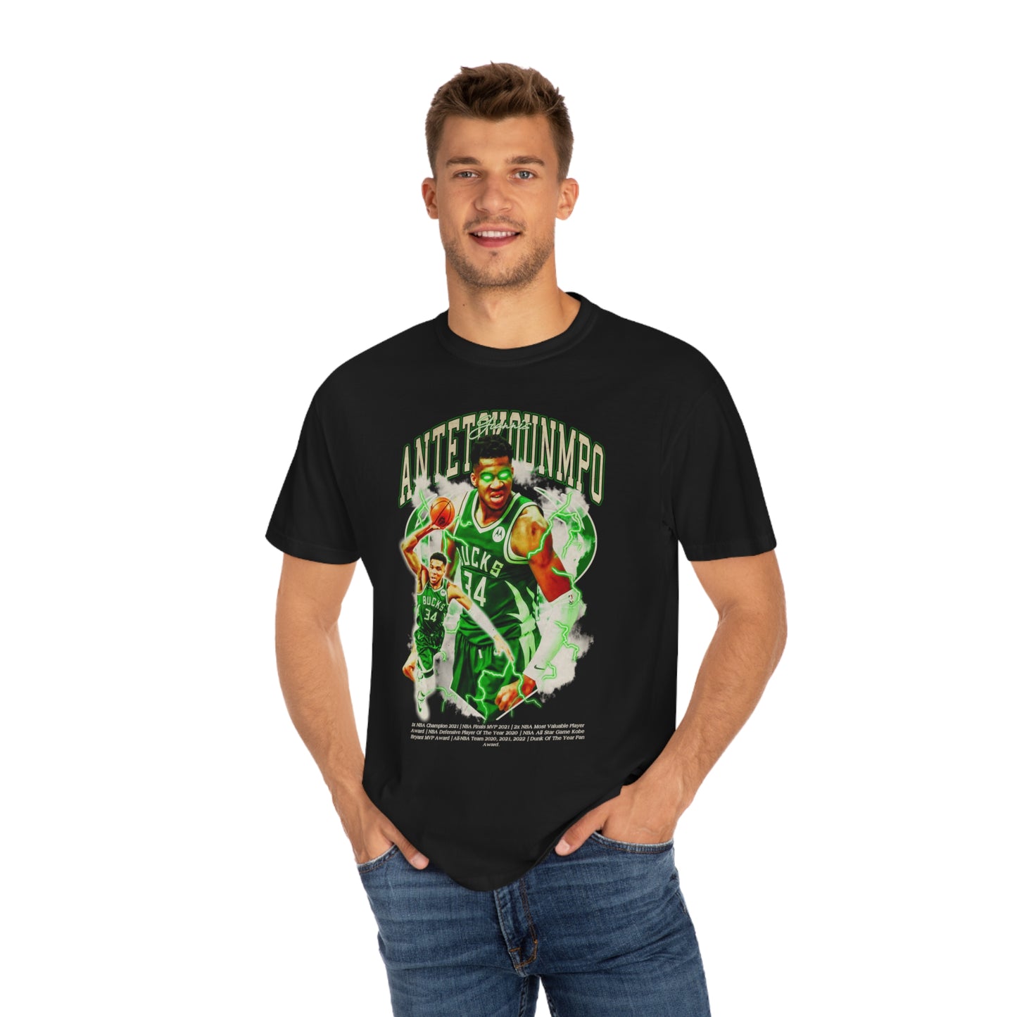 Antetokounmpo Basketball Unisex Garment-Dyed T-shirt