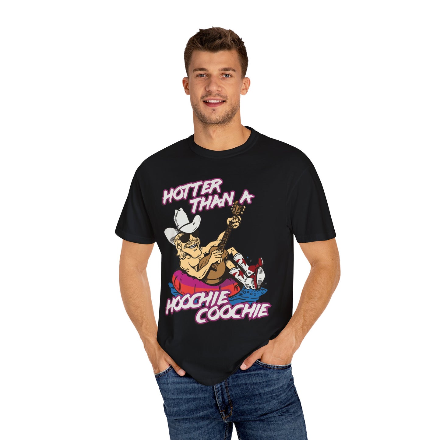 Hoochie Coochie Unisex Garment-Dyed T-shirt