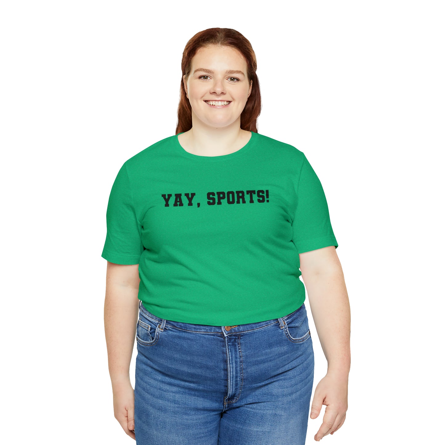 Yay, Sports! Unisex Jersey Short Sleeve Tee