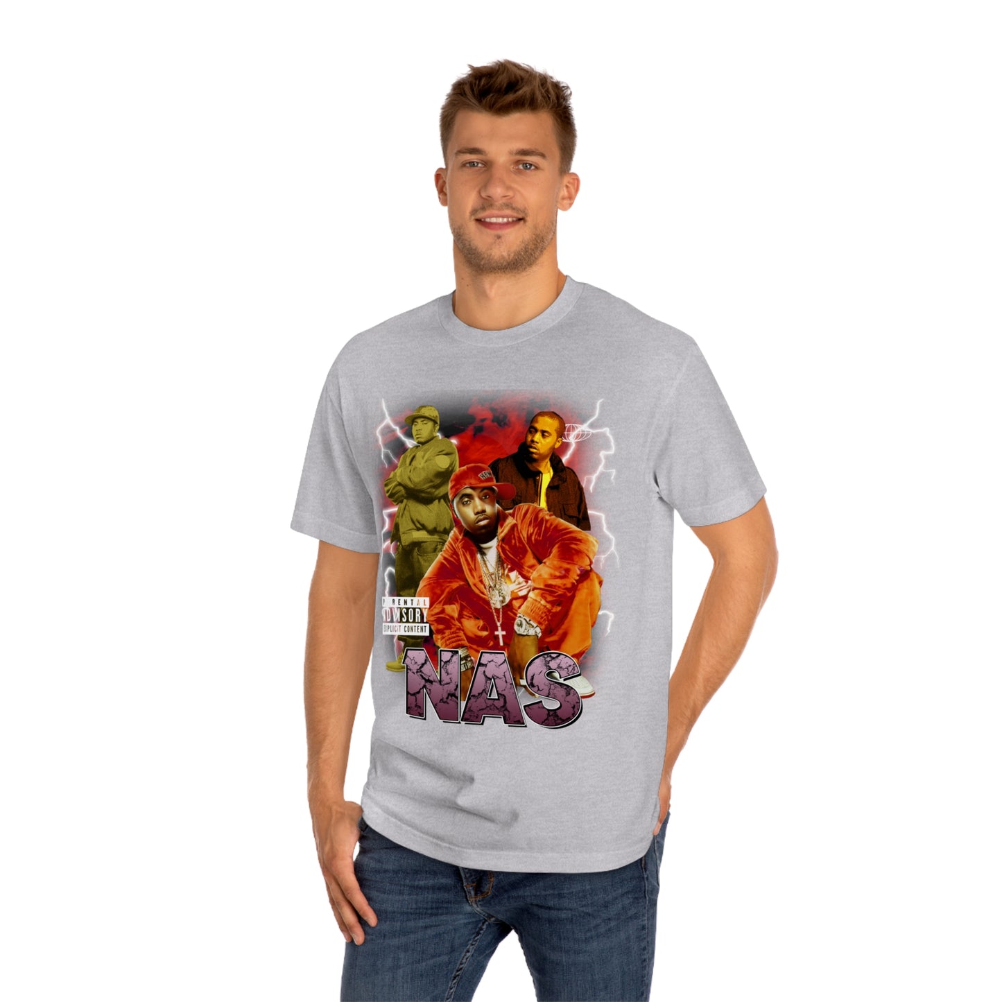 Rap/HipHop Throwback Inspired Nas Unisex Classic Tee
