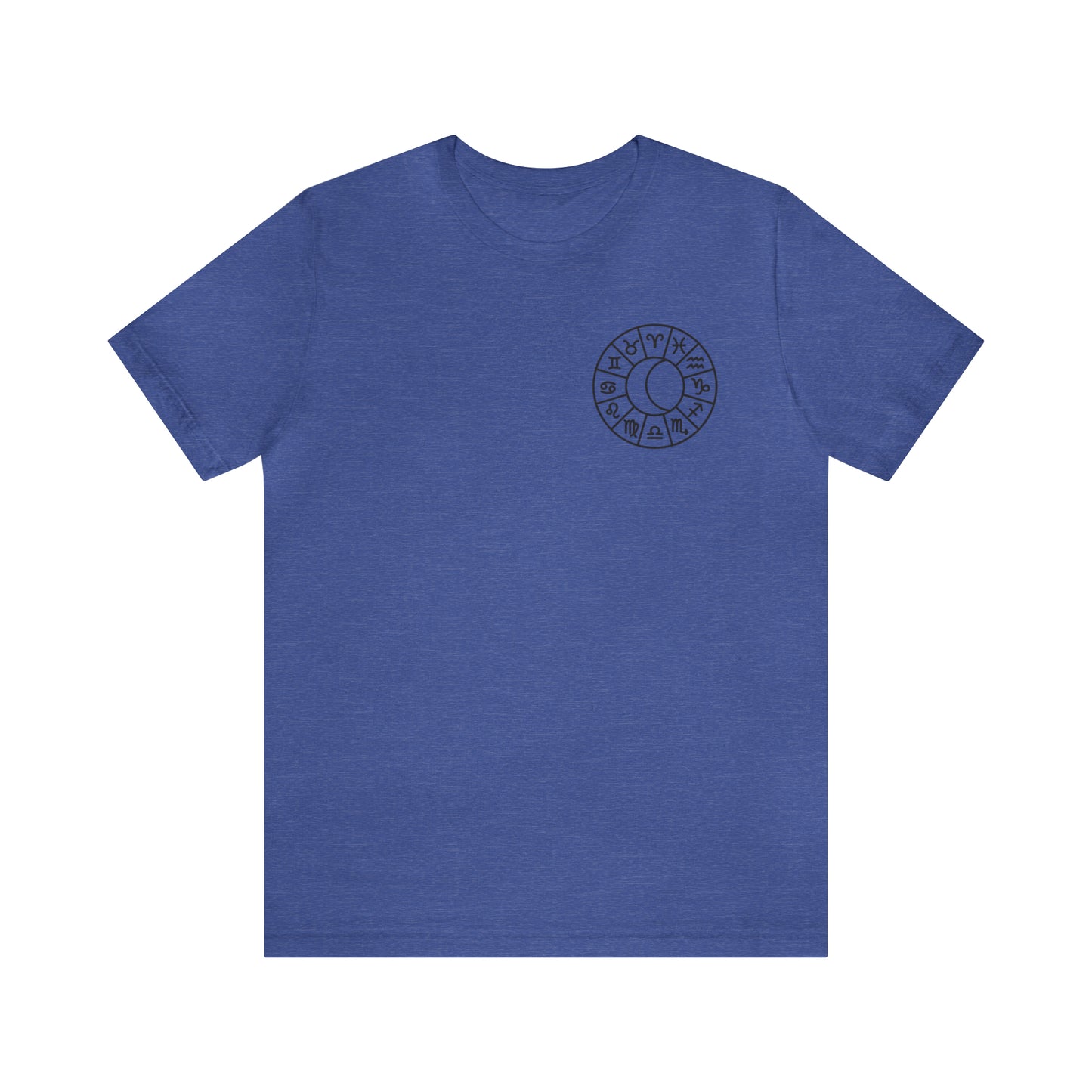 Zodiac Gemini - Astrology Unisex Jersey Short Sleeve Tee Front/Back Print