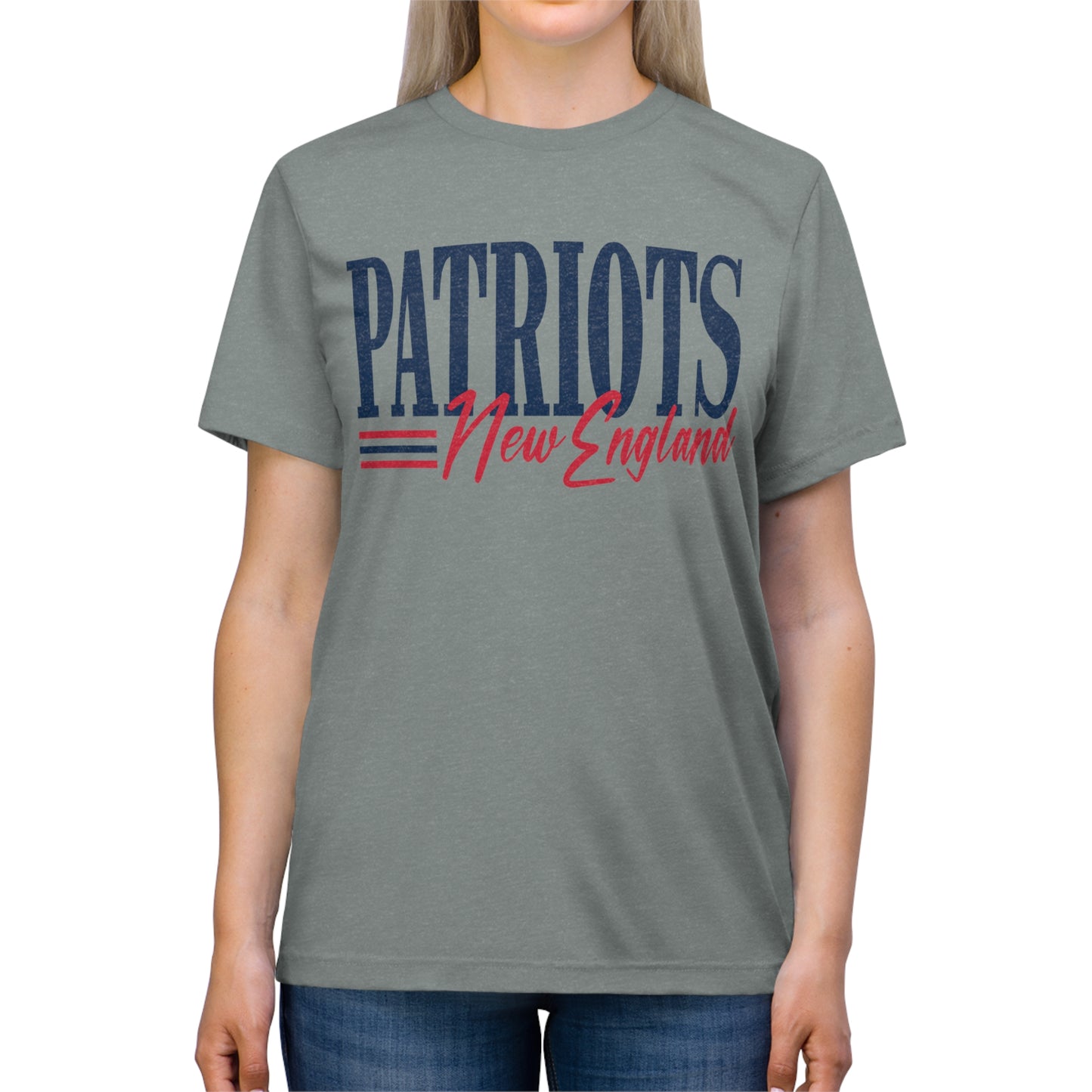 New England Football Unisex Triblend Tee