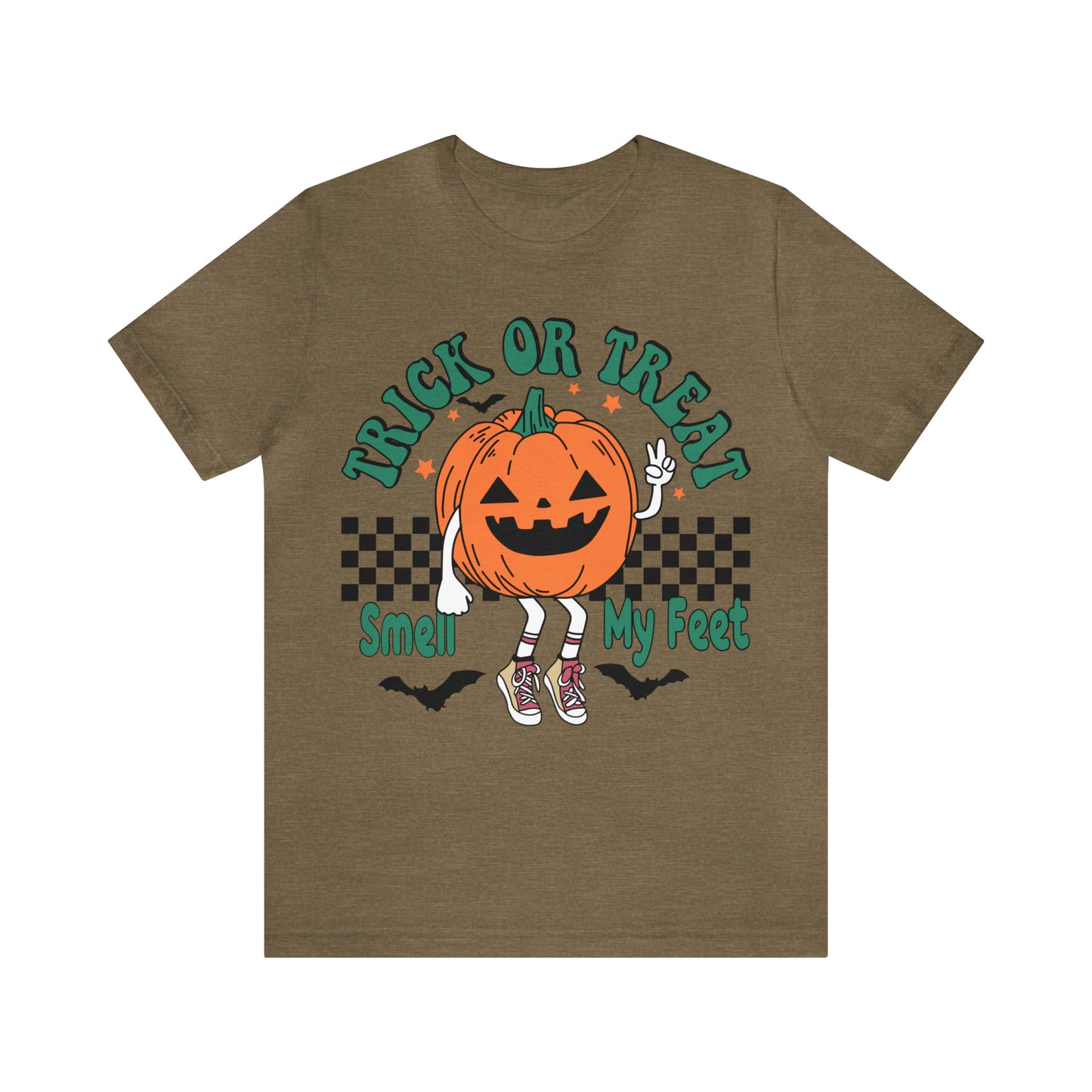 Trick or Treat Smell My Feet | Unisex Jersey Short Sleeve Tee