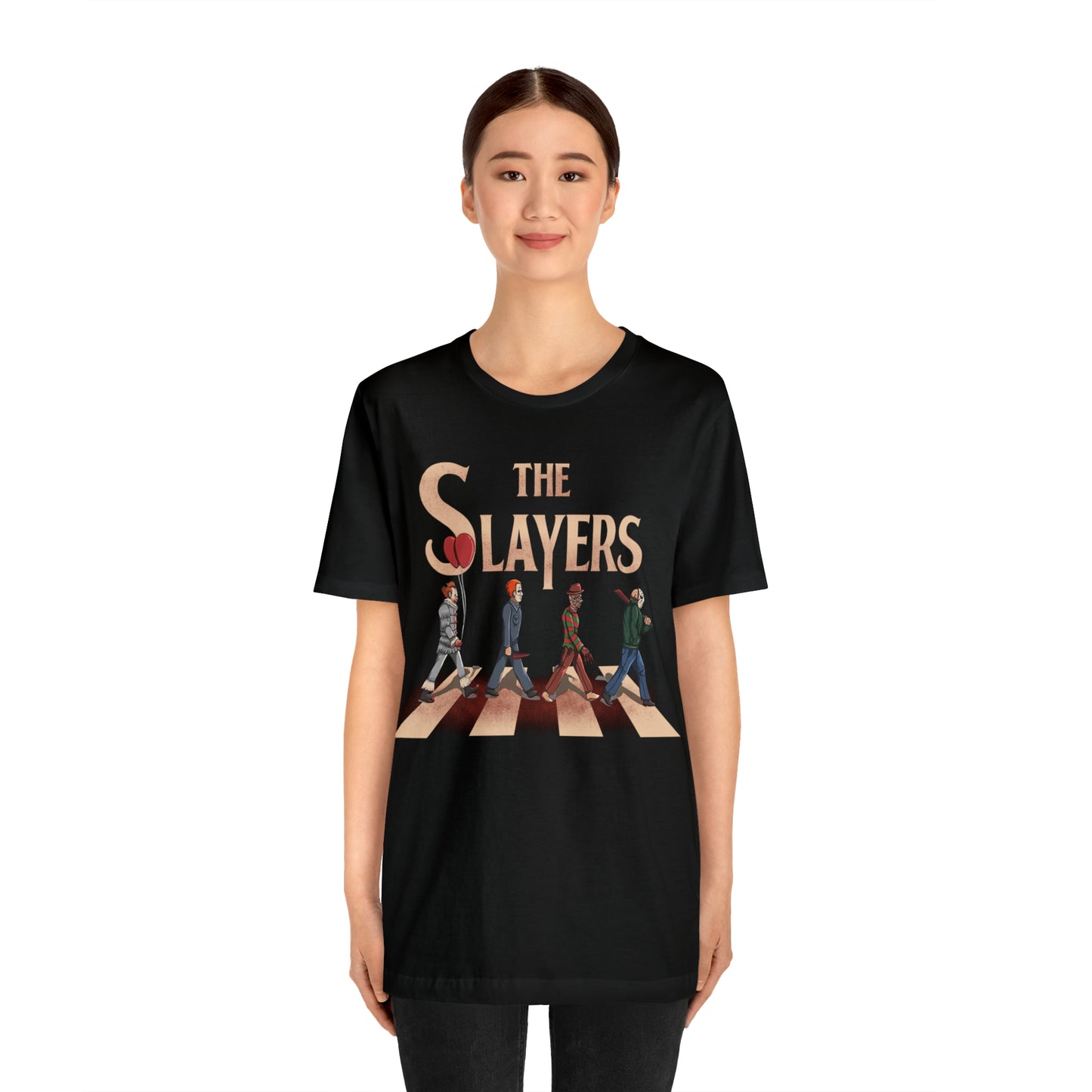 The Slayers Horror Character | Unisex Jersey Short Sleeve Tee