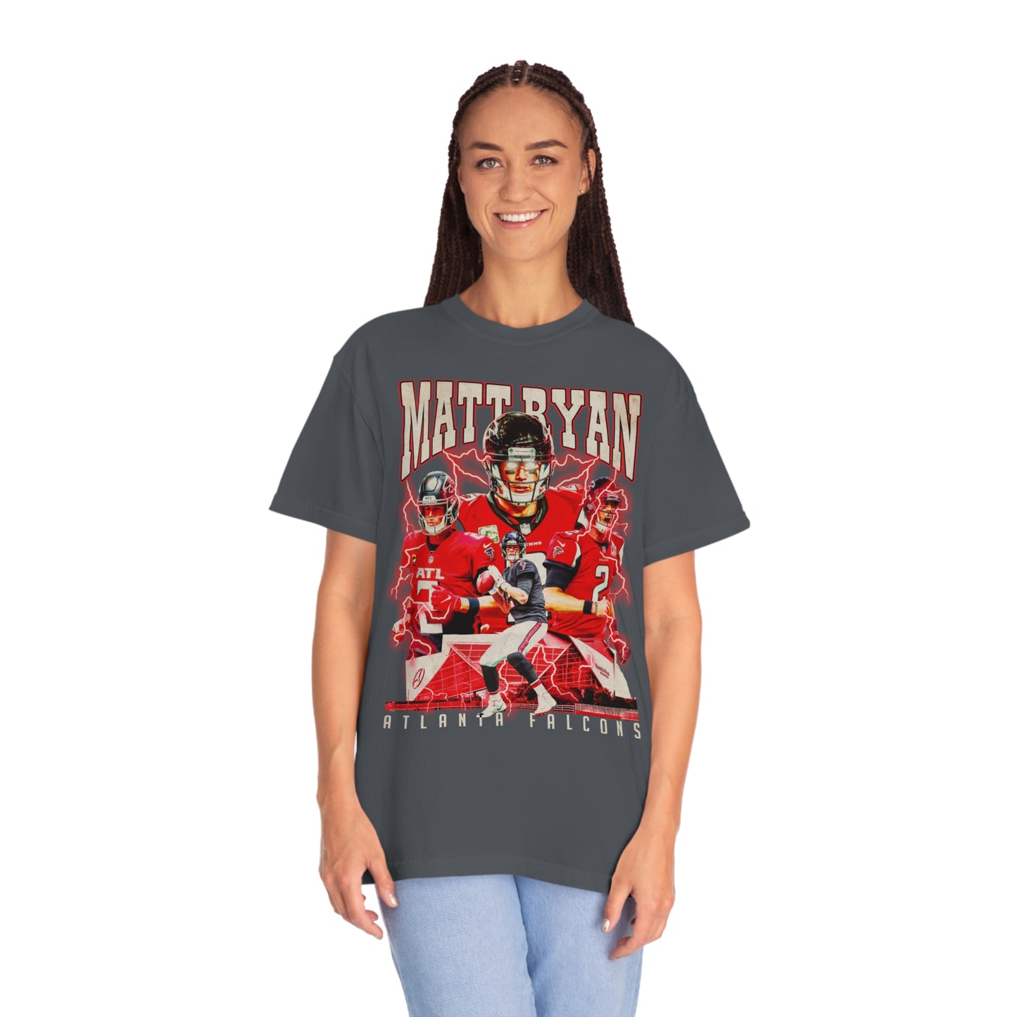 Ryan Falcons Football Unisex Garment-Dyed T-shirt