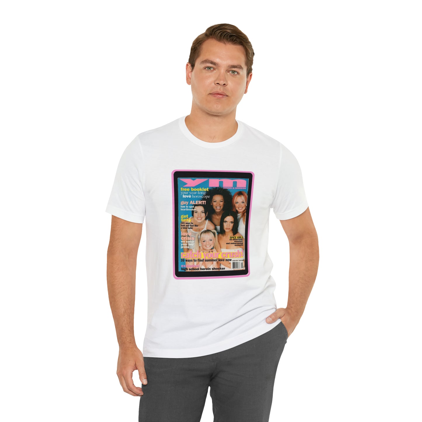 90s Throwback Spice Girls Unisex Jersey Short Sleeve Tee