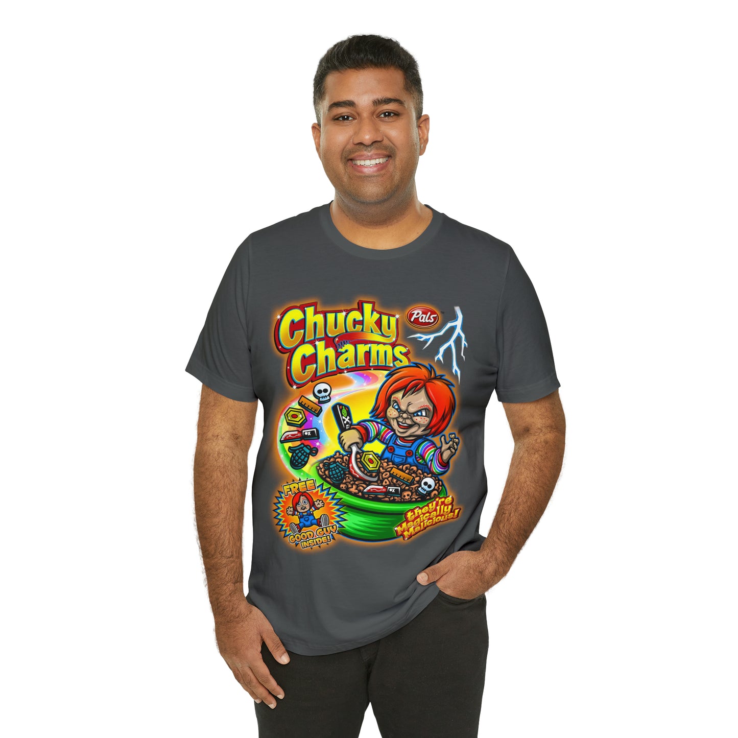 Chucky Charms | Unisex Jersey Short Sleeve Tee