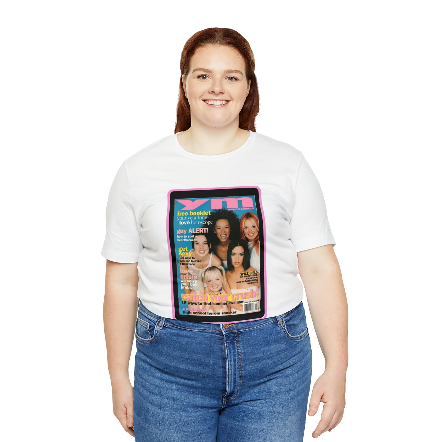 90s Throwback Spice Girls Unisex Jersey Short Sleeve Tee