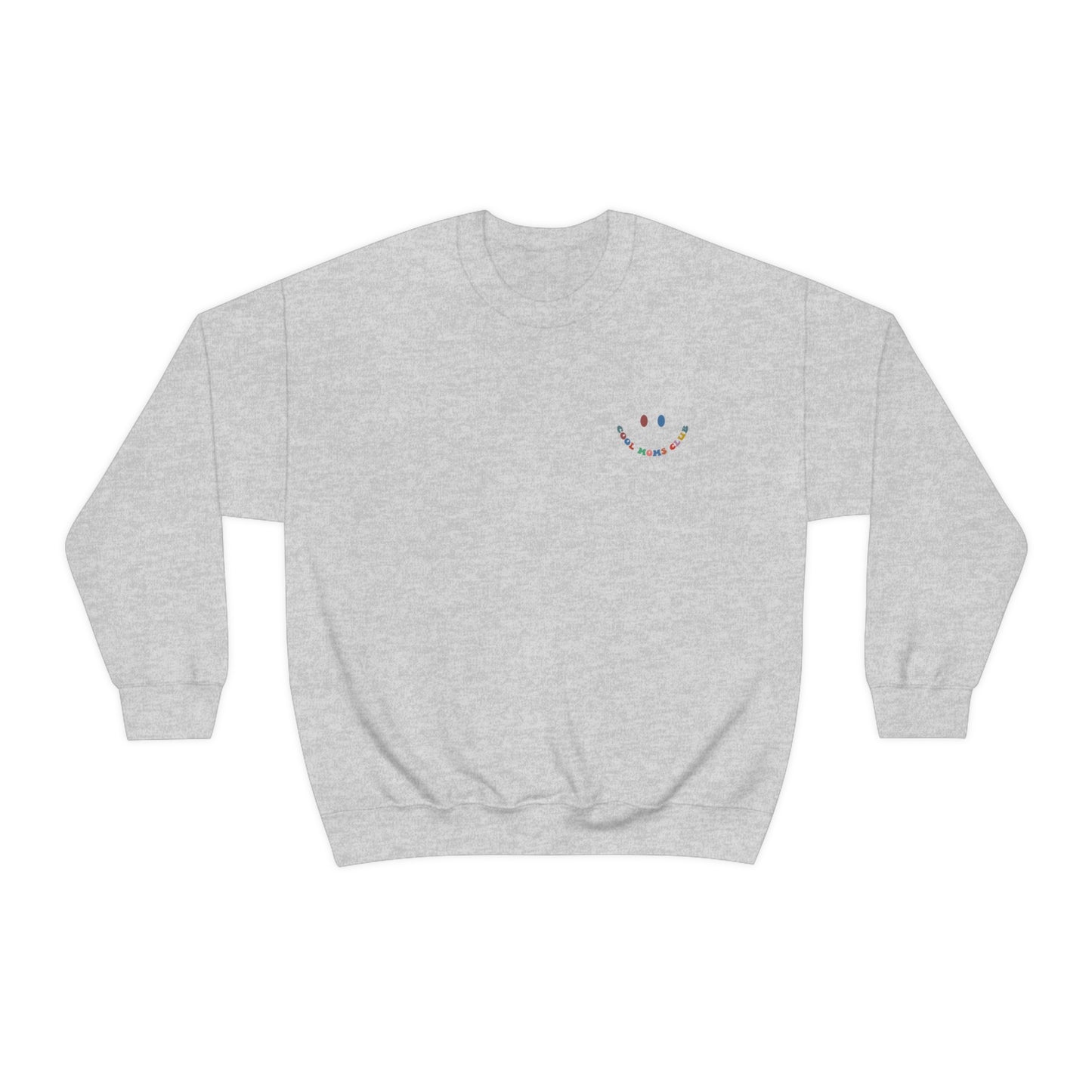 Cool Moms Club Unisex DryBlend® Crewneck Sweatshirt Front/Back Print