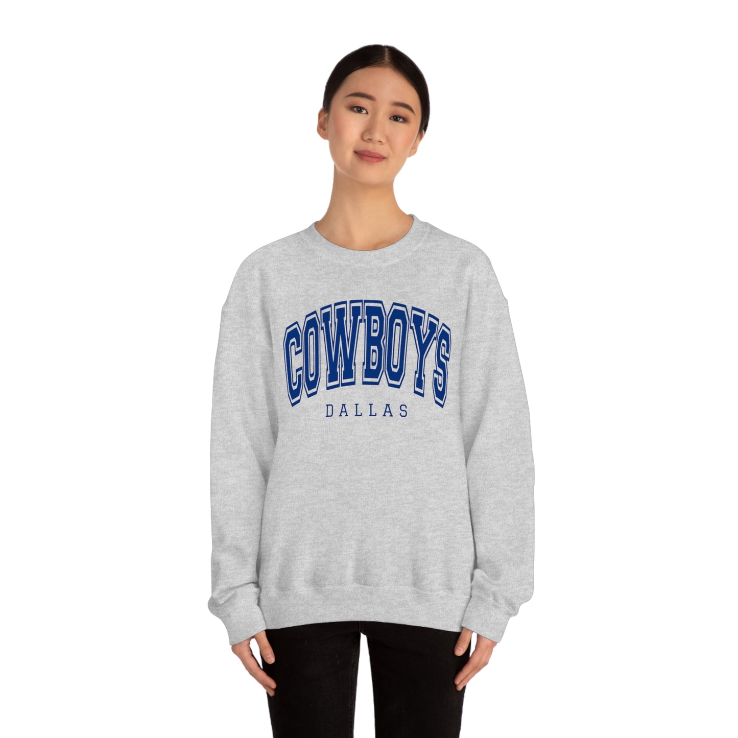 Dallas Cowboys Football Unisex Heavy Blend Crewneck Sweatshirt