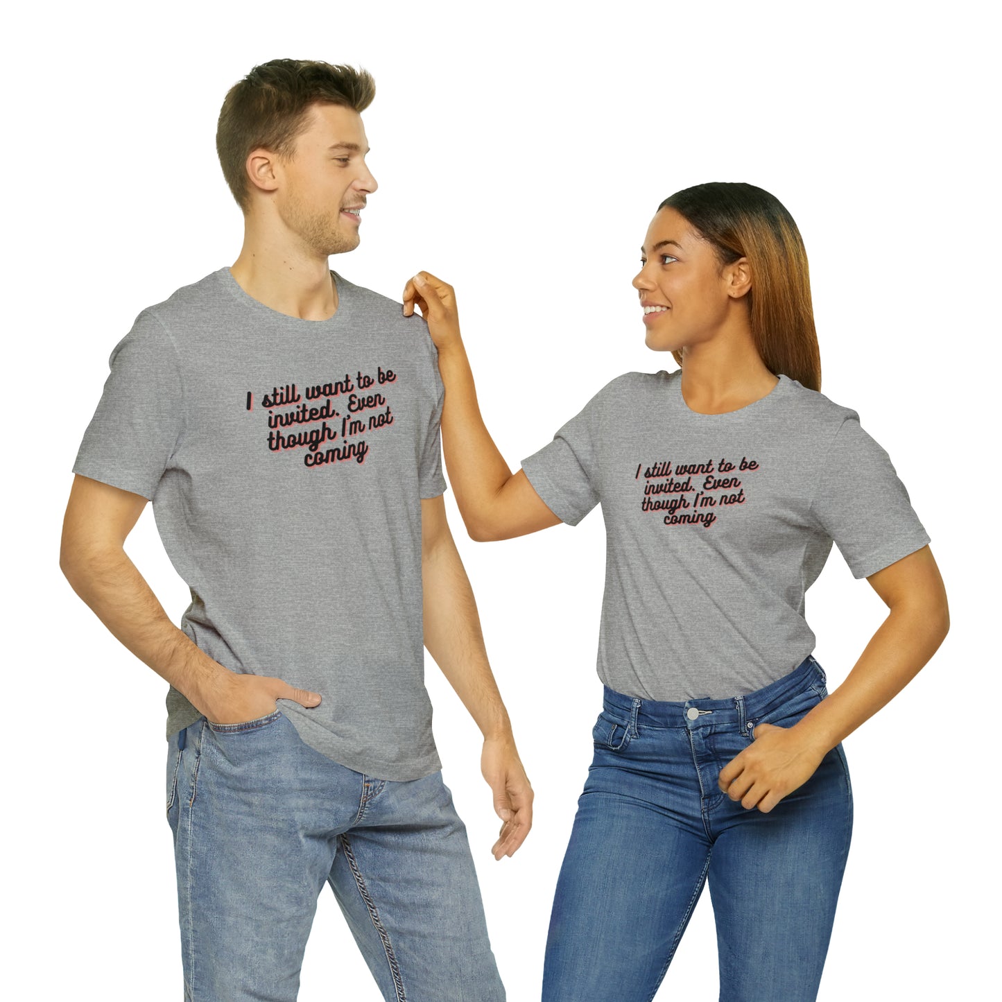 Invite Me | Unisex Jersey Short Sleeve Tee