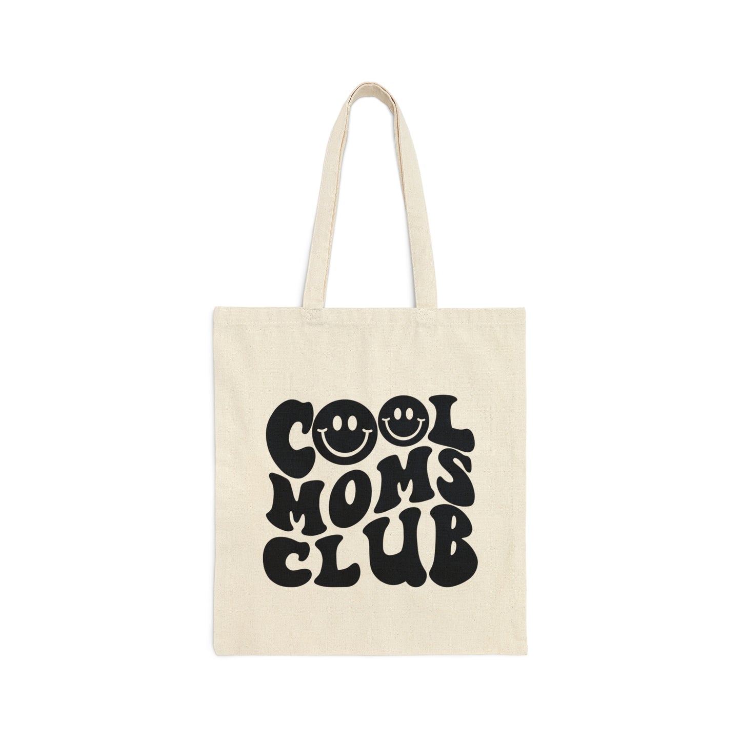 Cool Moms Club Canvas Tote Bag