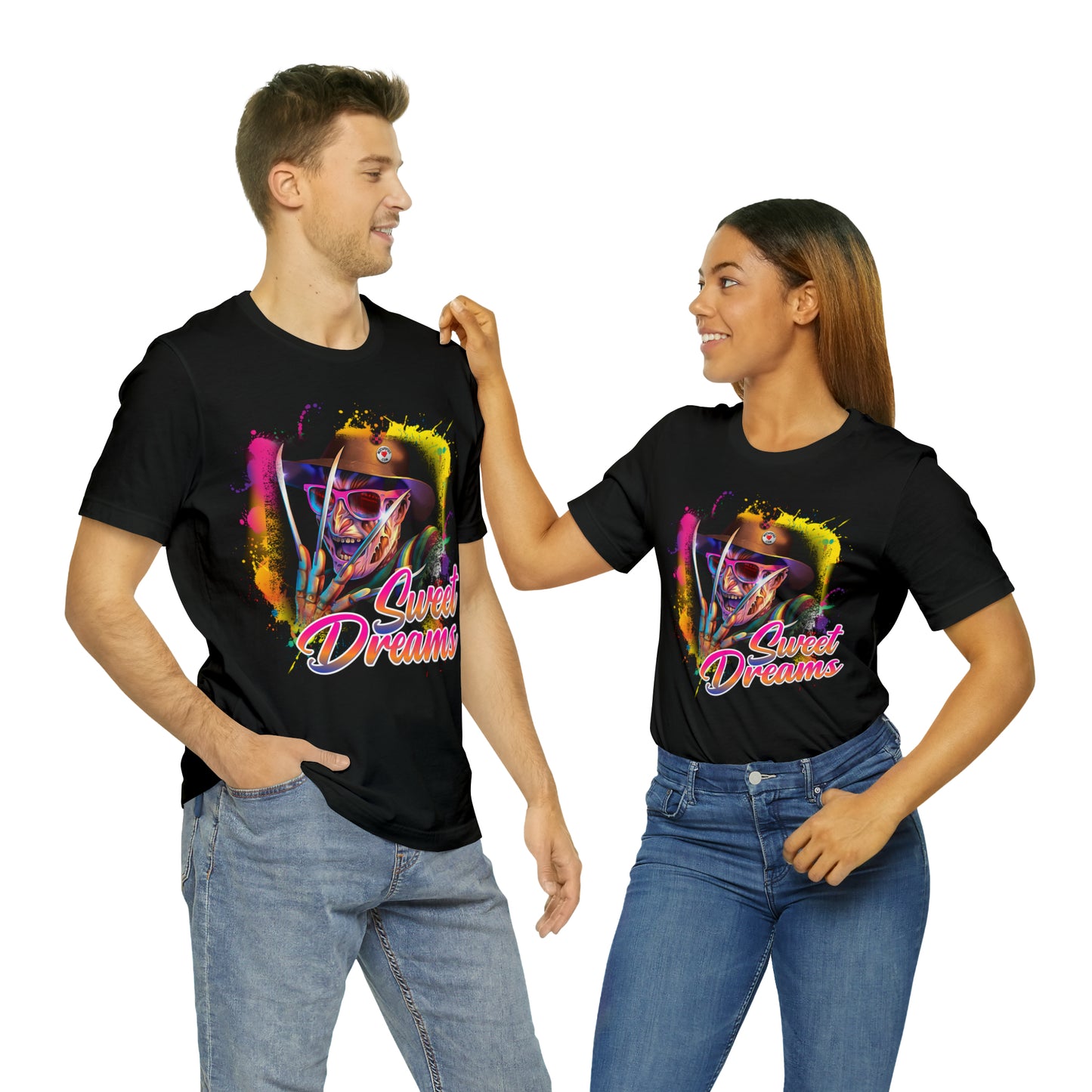 Freddy Krueger Sweet Dreams | Unisex Jersey Short Sleeve Tee