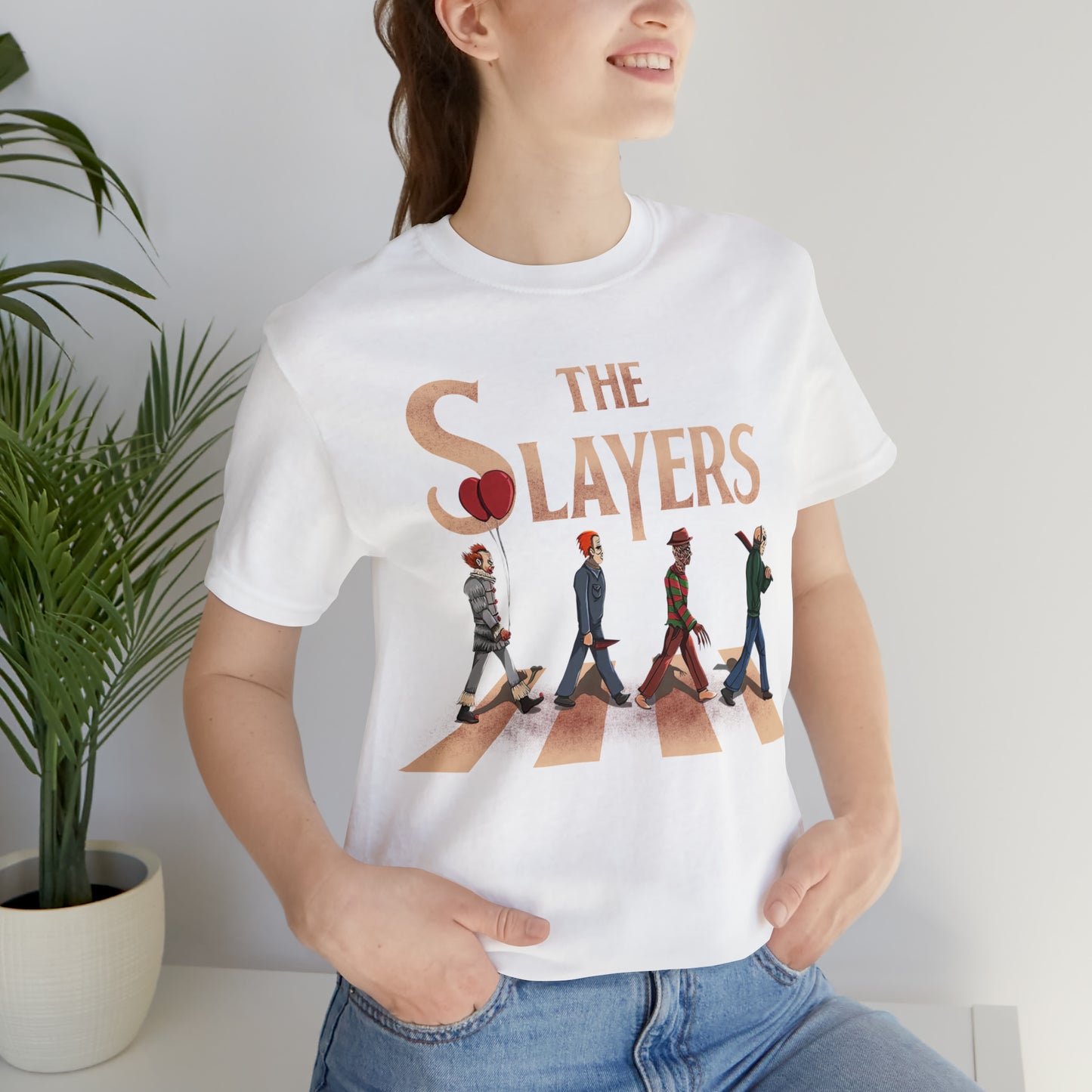 The Slayers Horror Character | Unisex Jersey Short Sleeve Tee