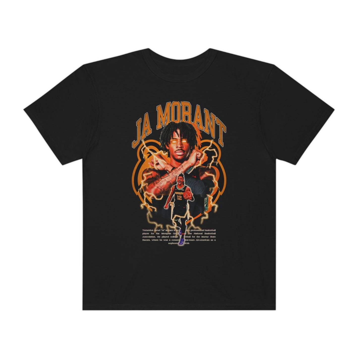 Ja Morant Memphis Basketball Unisex Garment-Dyed T-shirt