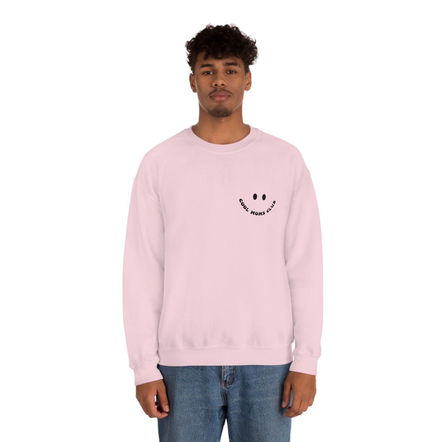 Cool Moms Club Unisex DryBlend® Crewneck Sweatshirt Front/Back Print