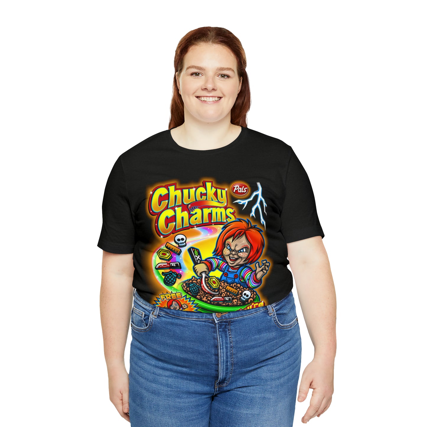 Chucky Charms | Unisex Jersey Short Sleeve Tee