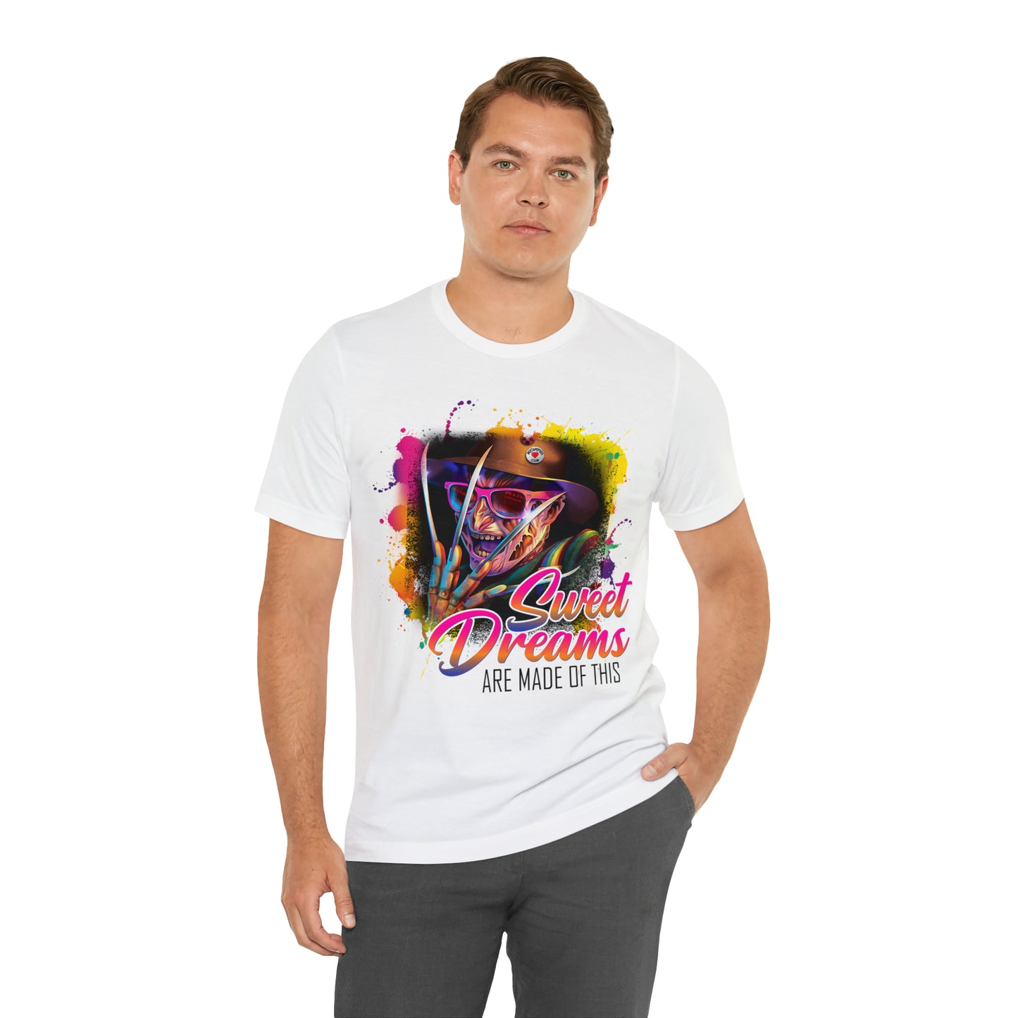 Freddy Krueger Sweet Dreams | Unisex Jersey Short Sleeve Tee