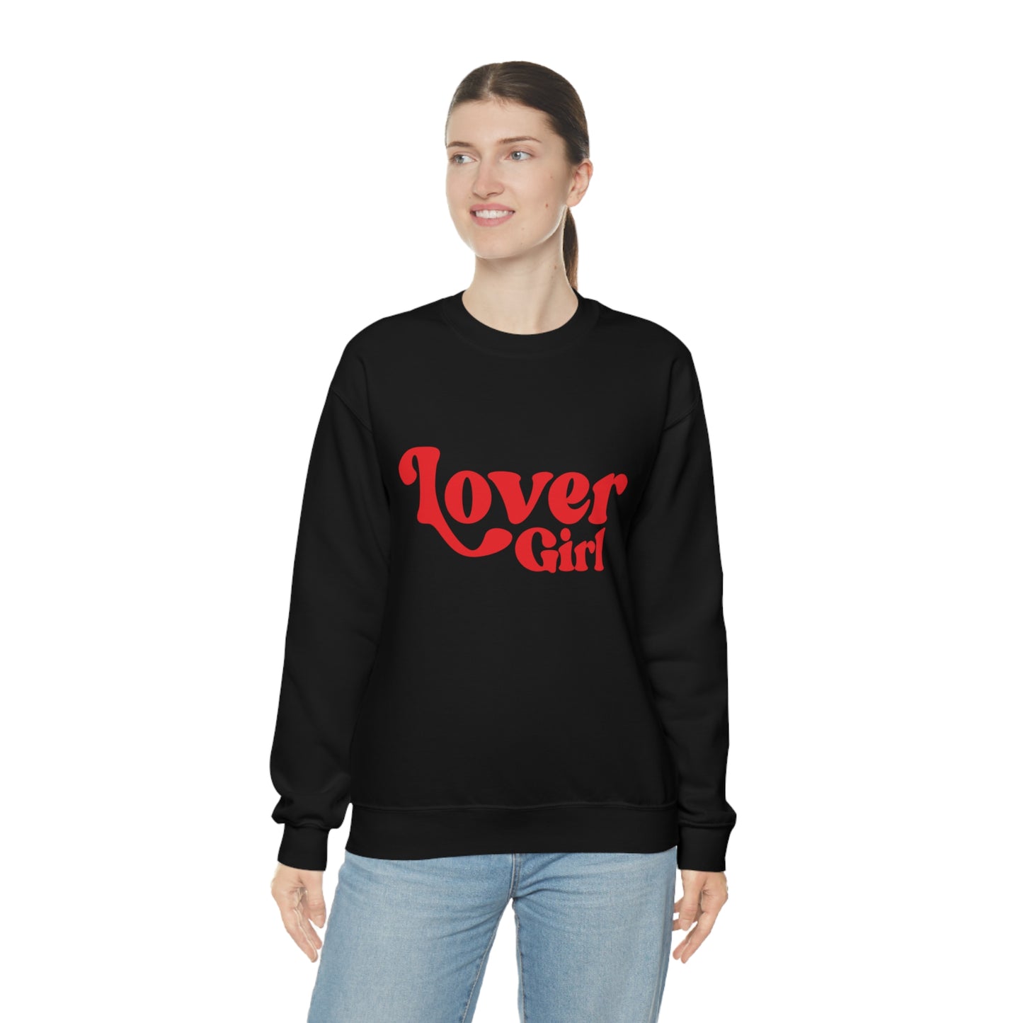 Lover Girl Valentines Day Unisex Heavy Blend Crewneck Sweatshirt