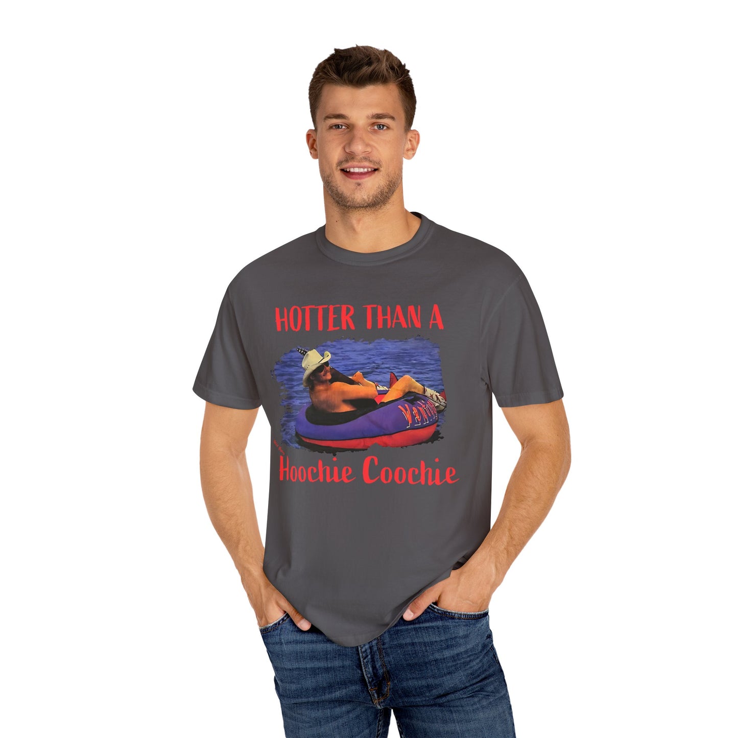 Hoochie Coochie Unisex Garment-Dyed T-shirt