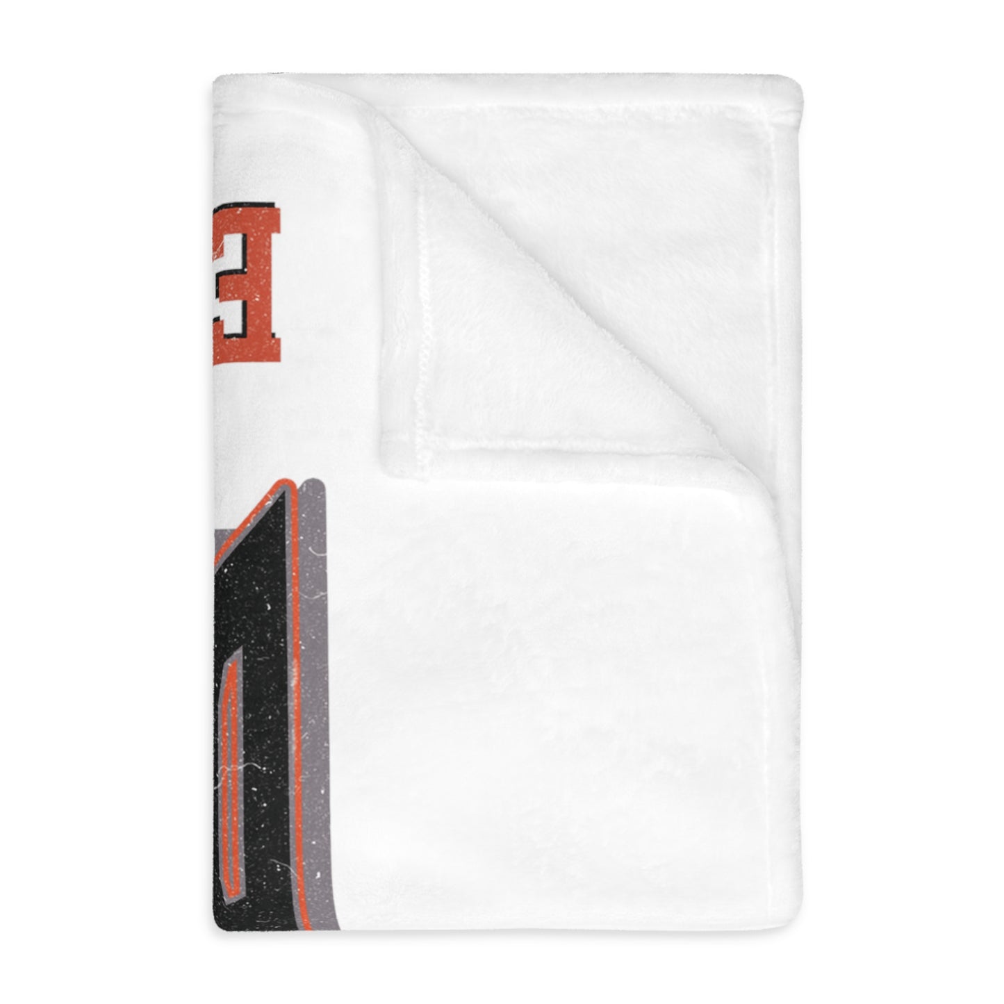 Cincinnati Football Velveteen Minky Throw Blanket