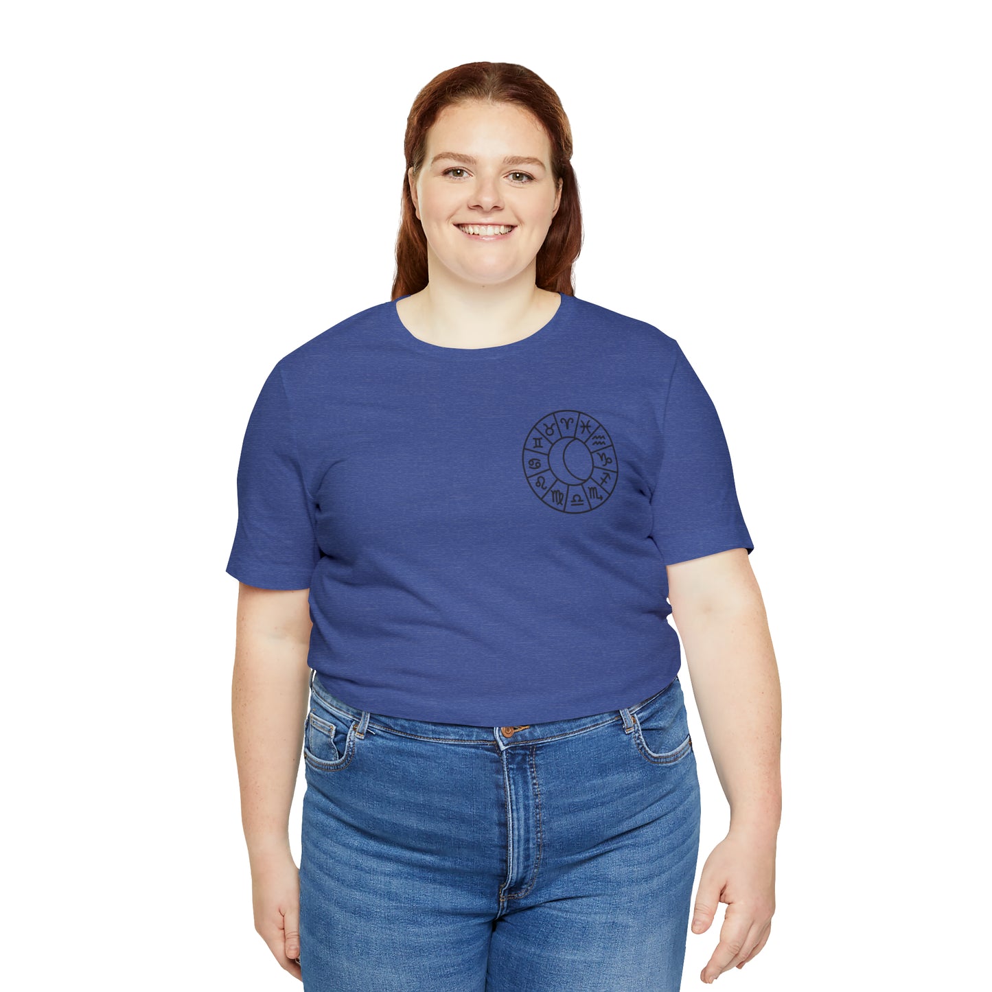 Zodiac Sagittarius - Astrology Unisex Jersey Short Sleeve Tee Front/Back Print