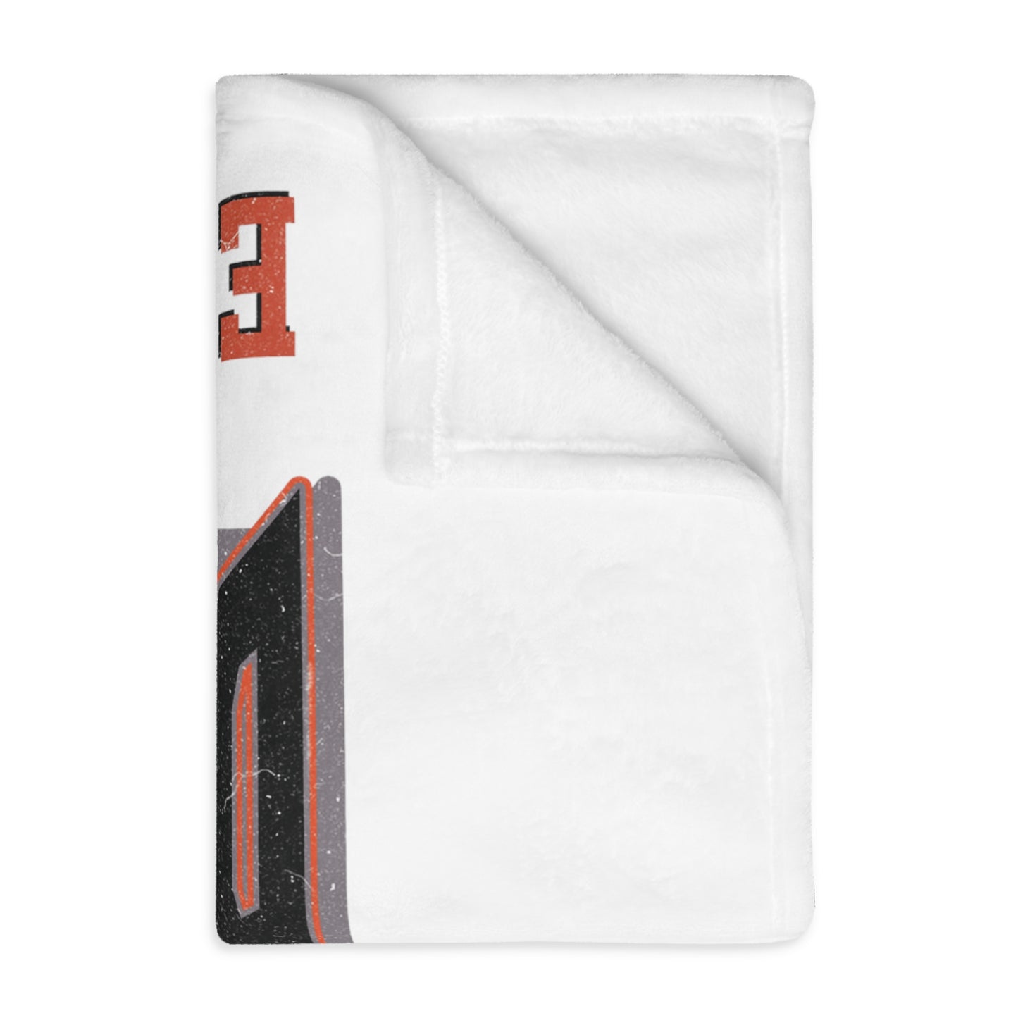 Cincinnati Football Velveteen Minky Throw Blanket