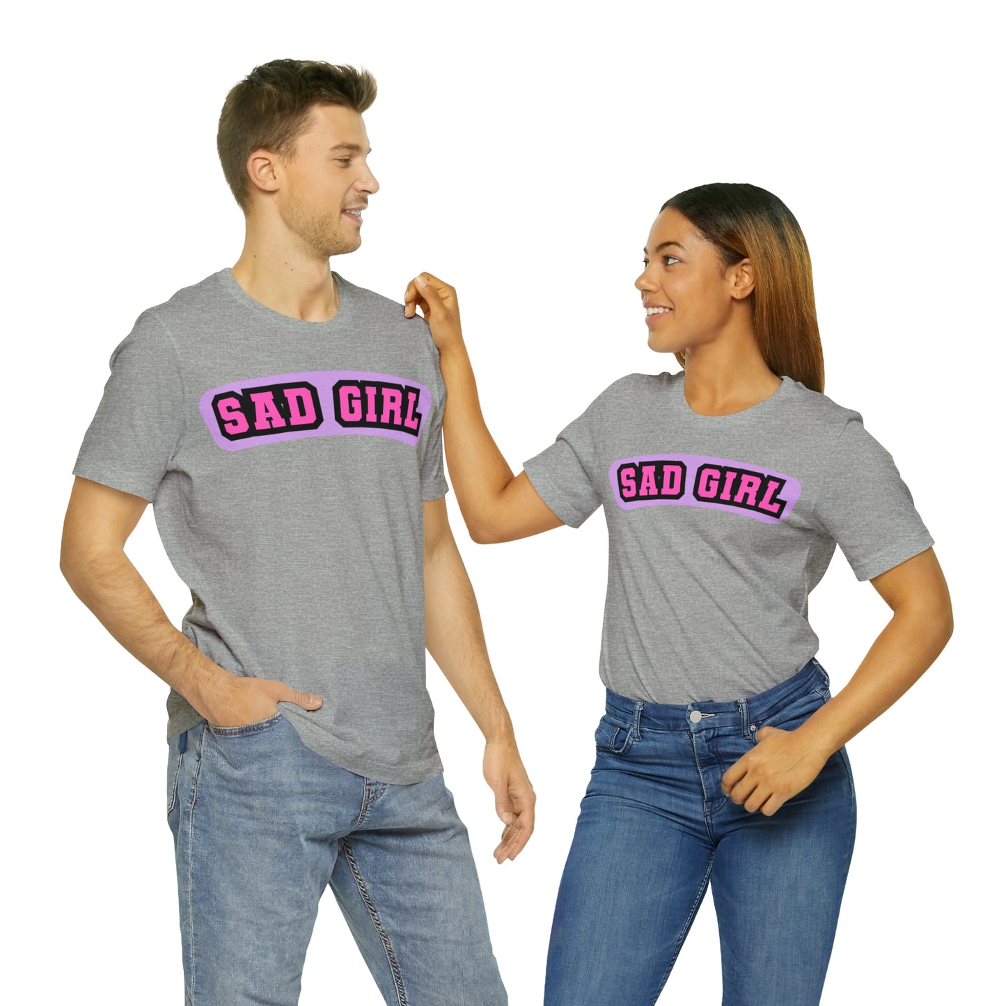 Sad Girl | Unisex Jersey Short Sleeve Tee