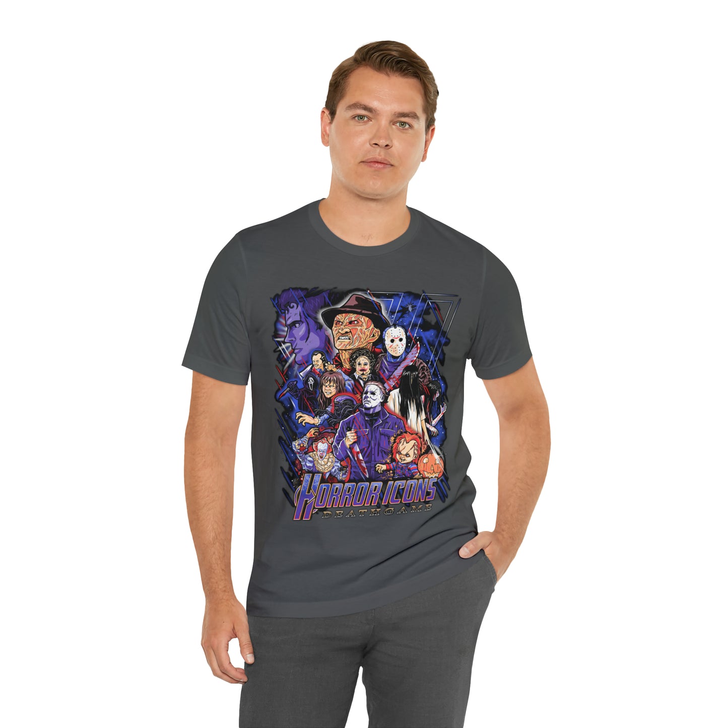 Horror Icons DeathGame | Unisex Jersey Short Sleeve Tee