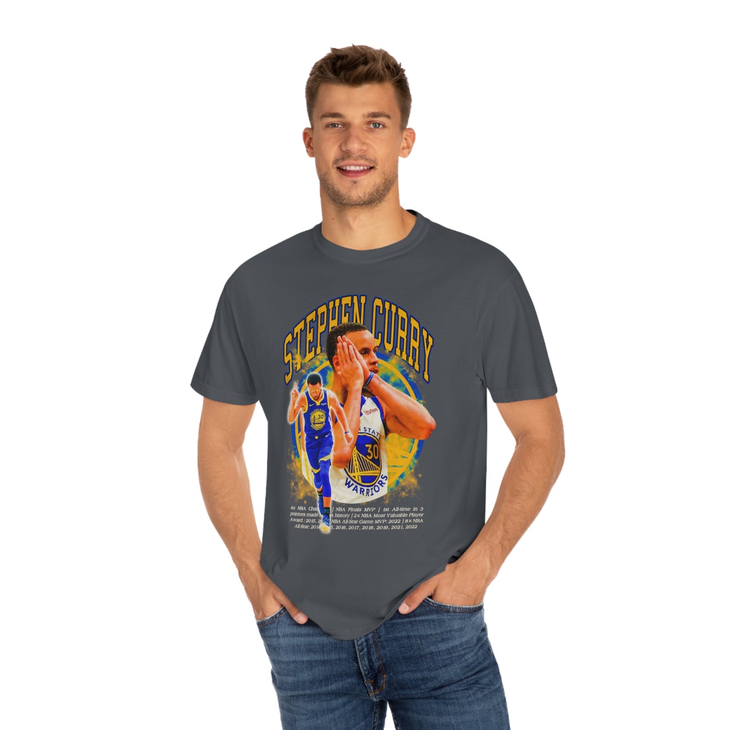 Steph Curry Basketball Unisex Garment-Dyed T-shirt