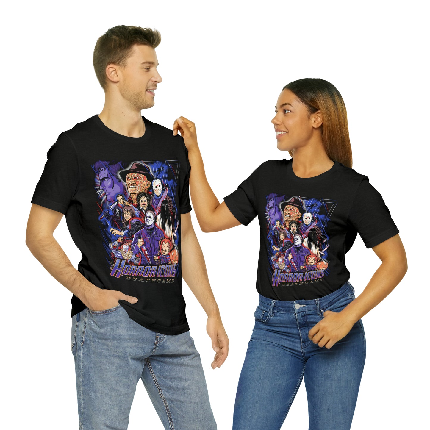 Horror Icons DeathGame | Unisex Jersey Short Sleeve Tee