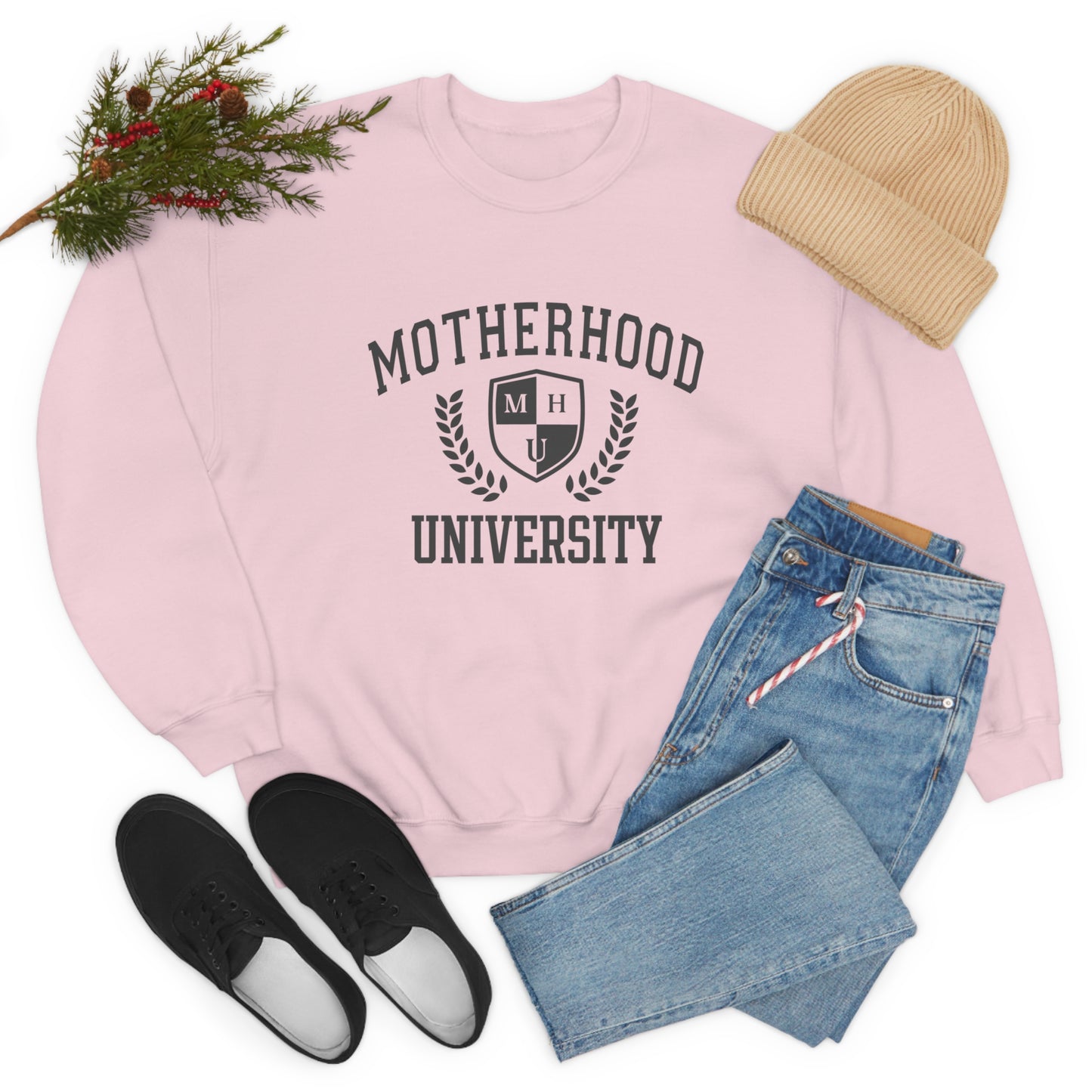 Motherhood University Unisex DryBlend® Crewneck Sweatshirt