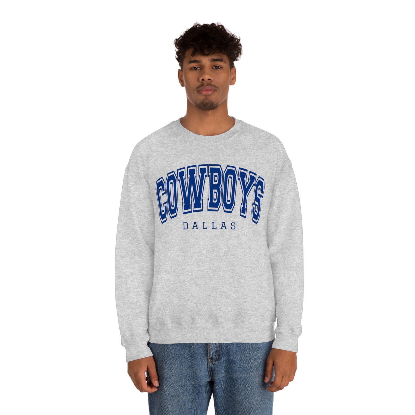 Dallas Cowboys Football Unisex Heavy Blend Crewneck Sweatshirt