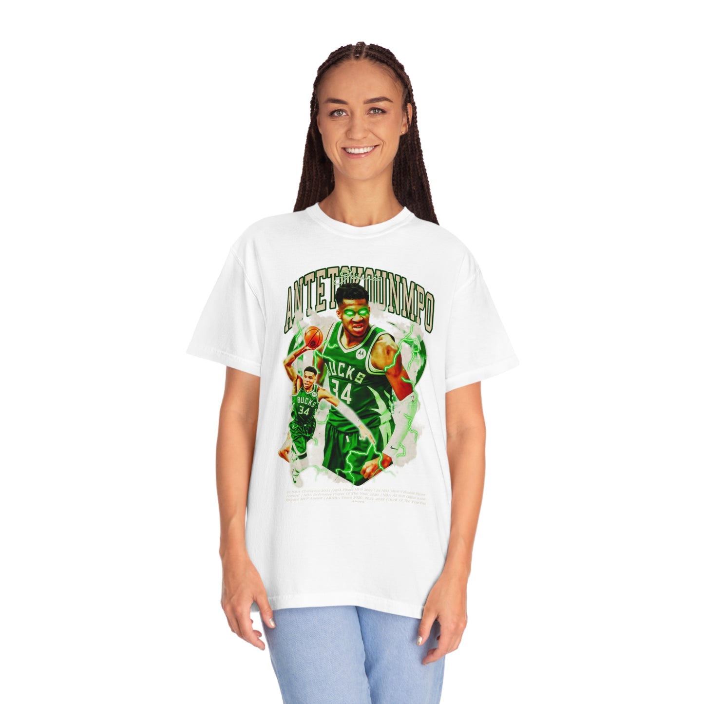 Antetokounmpo Basketball Unisex Garment-Dyed T-shirt