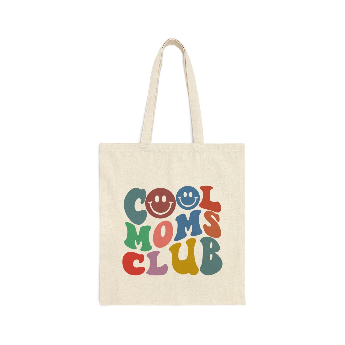 Cool Moms Club Canvas Tote Bag