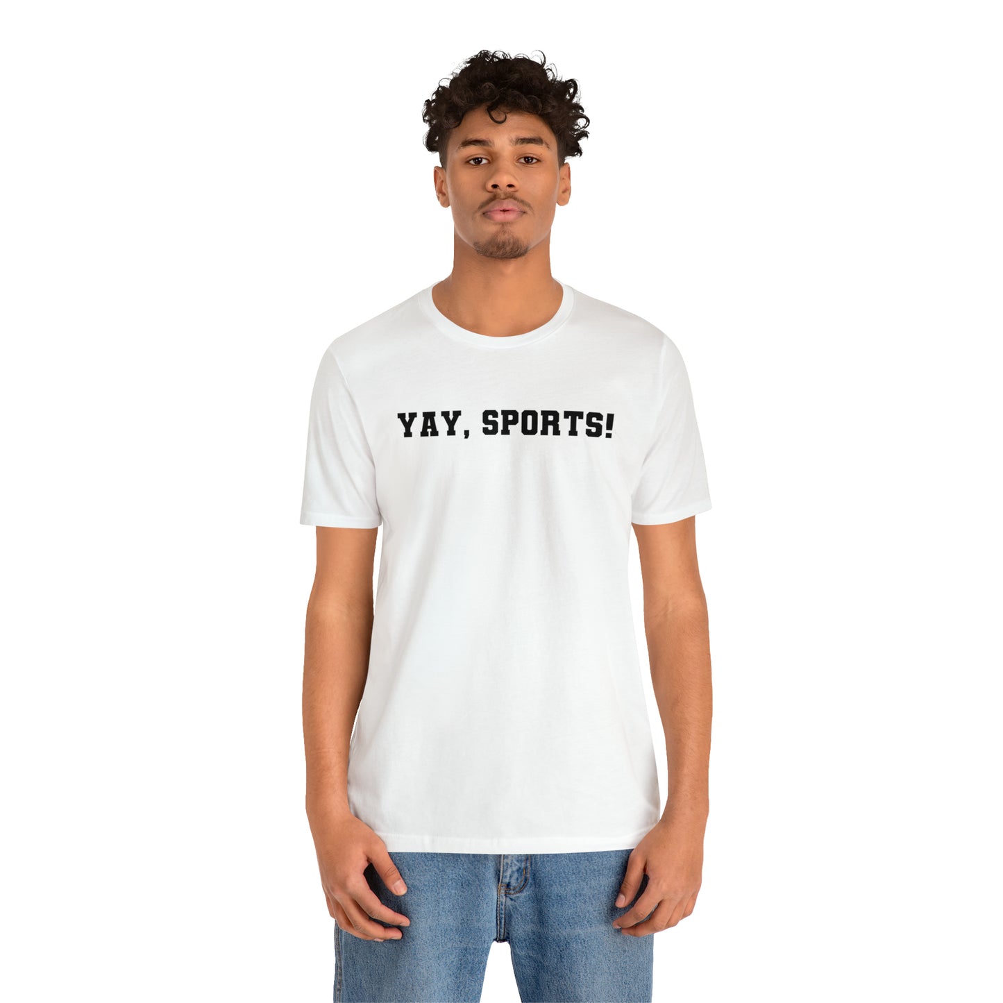 Yay, Sports! Unisex Jersey Short Sleeve Tee