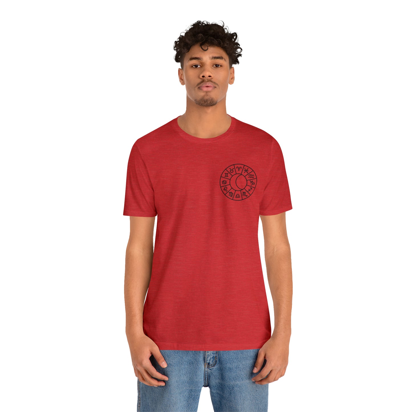 Zodiac Pisces - Astrology Unisex Jersey Short Sleeve Tee Front/Back Print