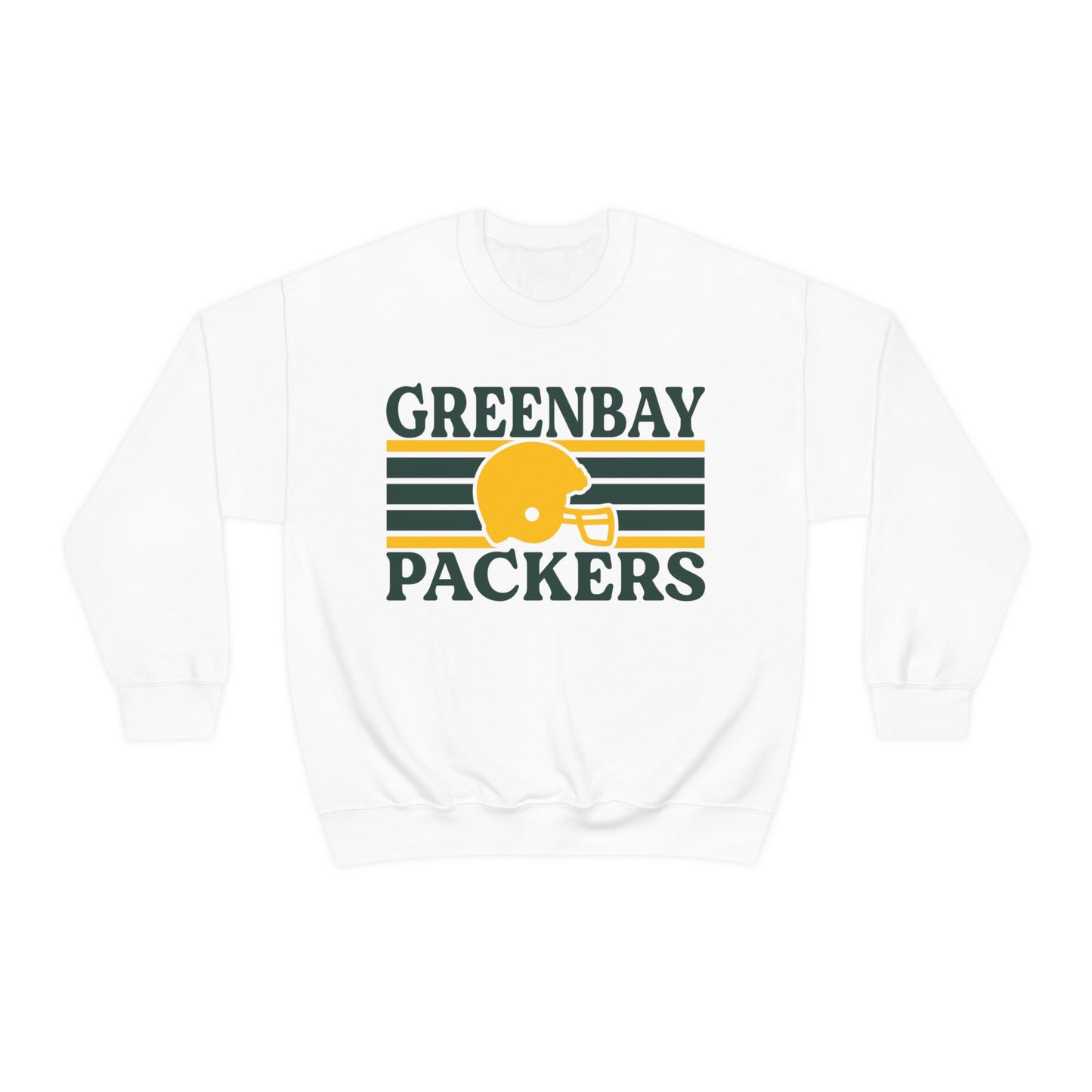 Retro Style Green Bay Football Unisex Heavy Blend Crewneck Sweatshirt