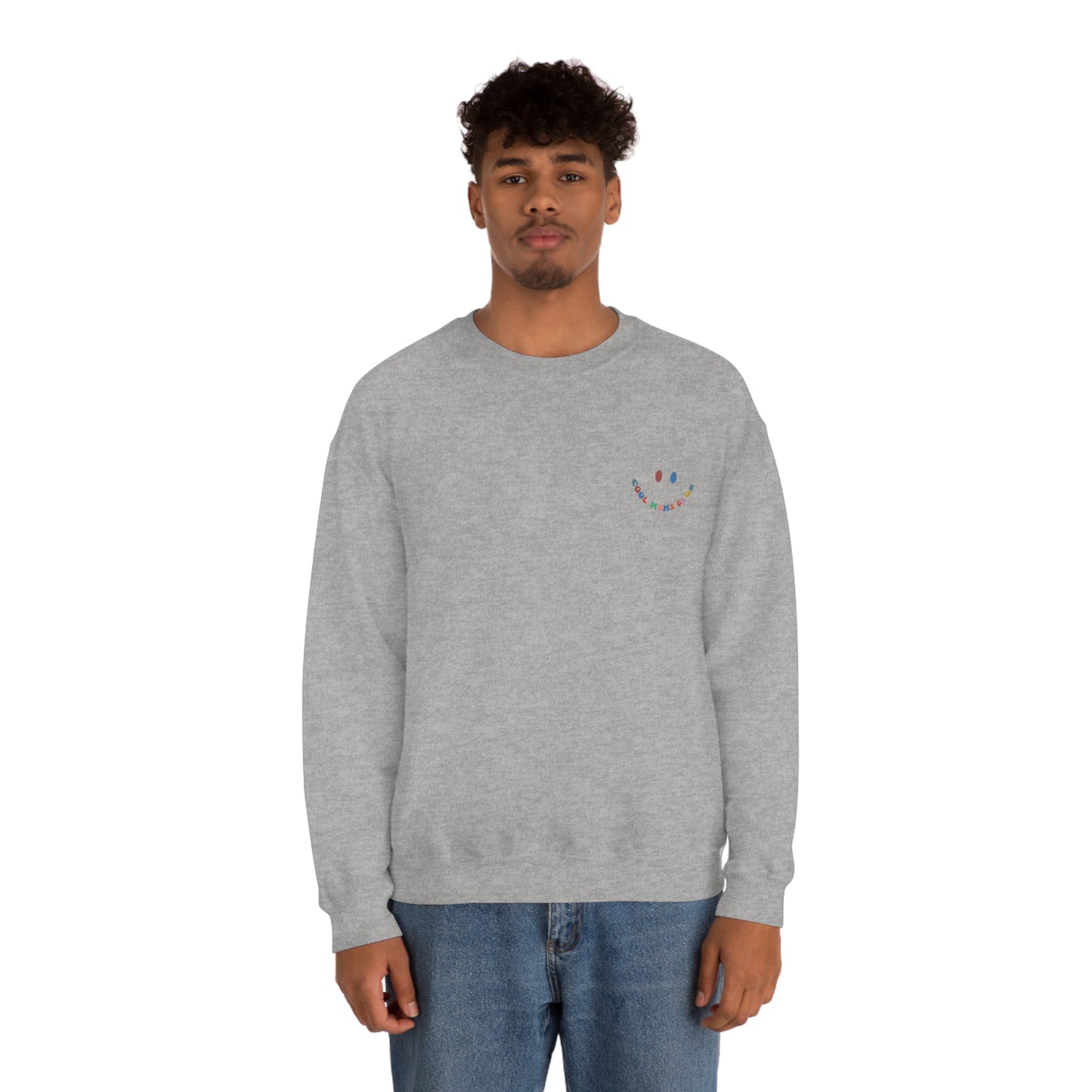 Cool Moms Club Unisex DryBlend® Crewneck Sweatshirt Front/Back Print