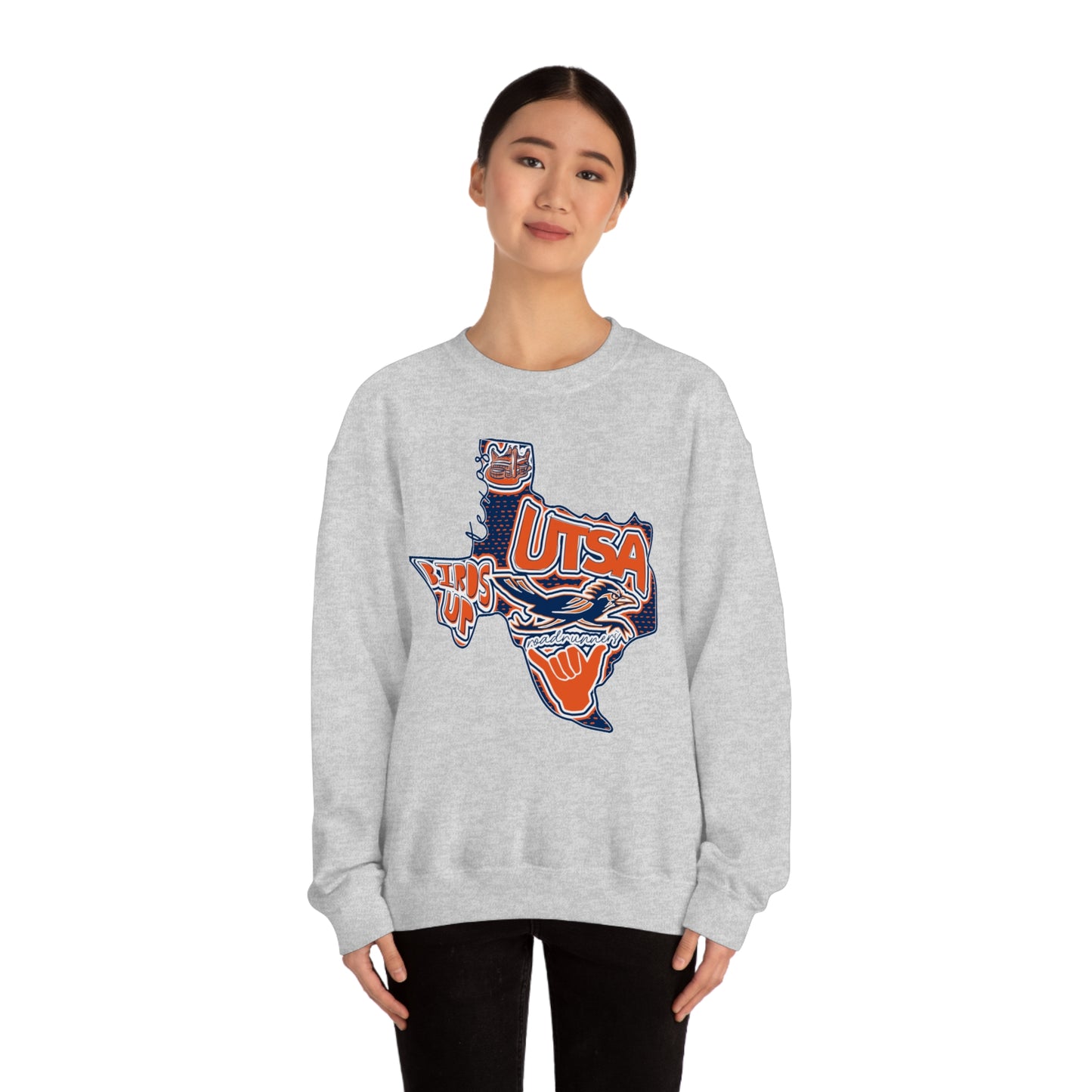 UTSA Football Unisex Heavy Blend Crewneck Sweatshirt