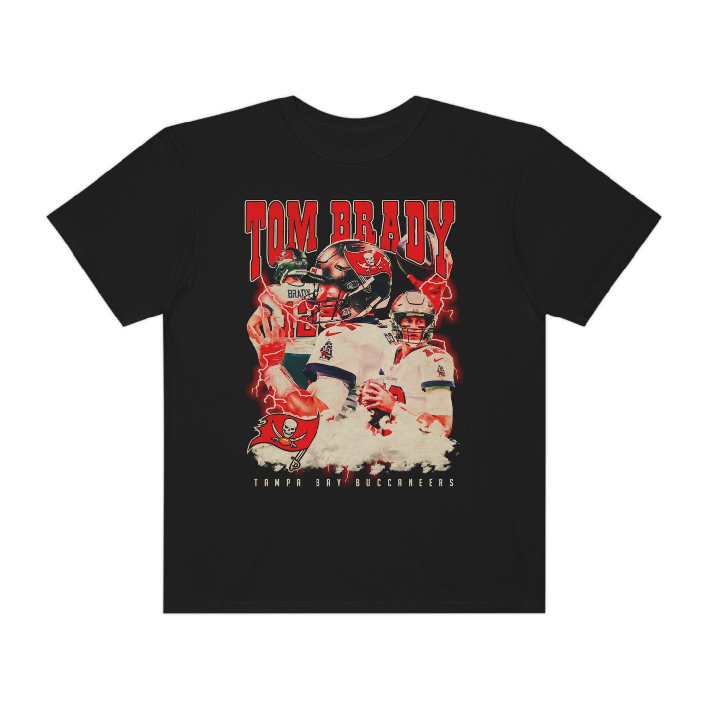 Brady Buccaneers Football Unisex Garment-Dyed T-shirt