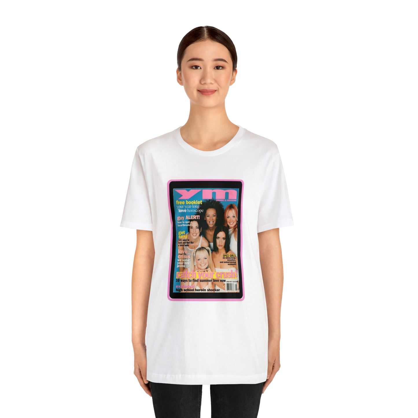 90s Throwback Spice Girls Unisex Jersey Short Sleeve Tee