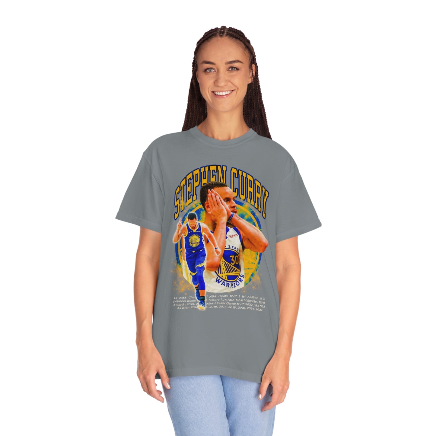 Steph Curry Basketball Unisex Garment-Dyed T-shirt