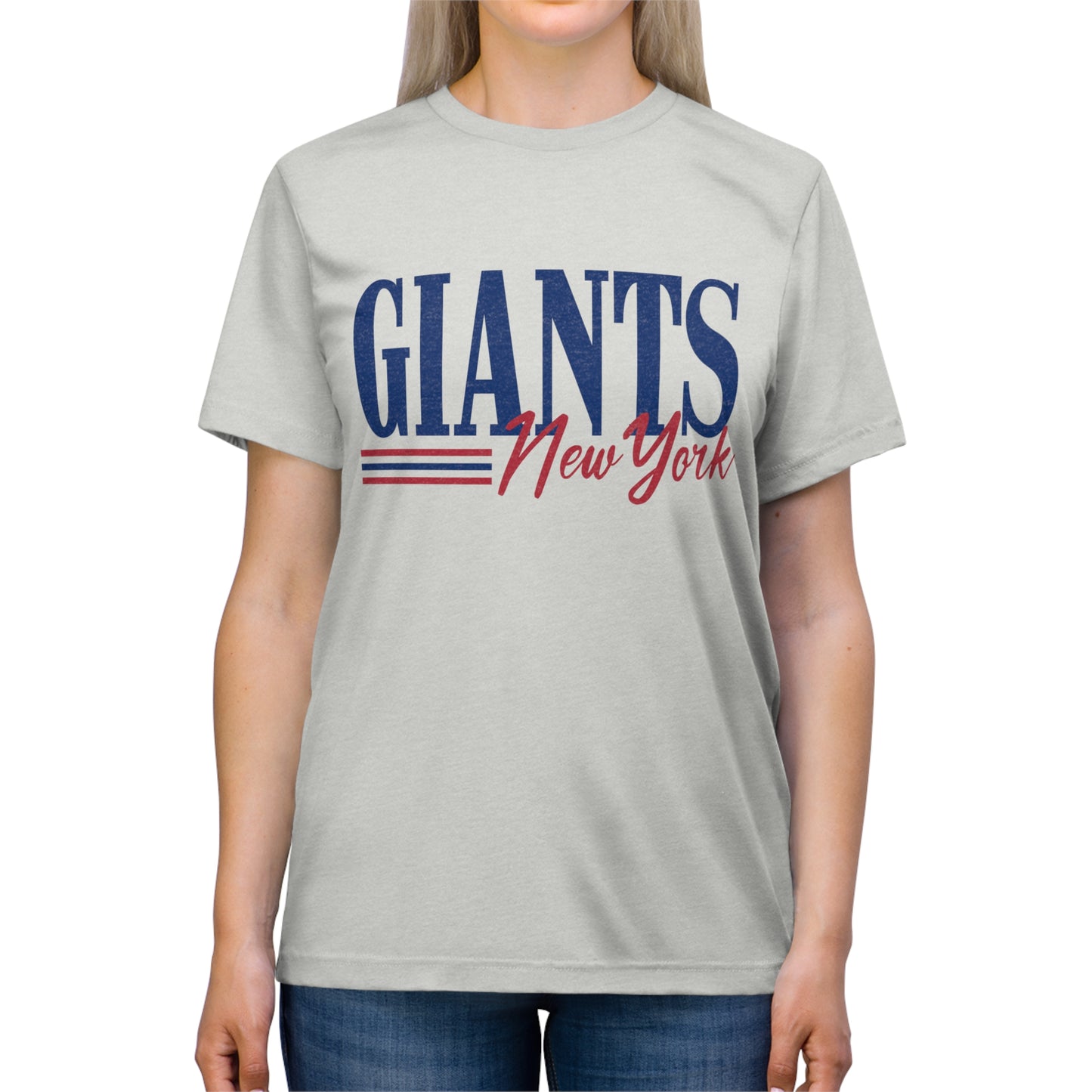 New York Football Unisex Triblend Tee