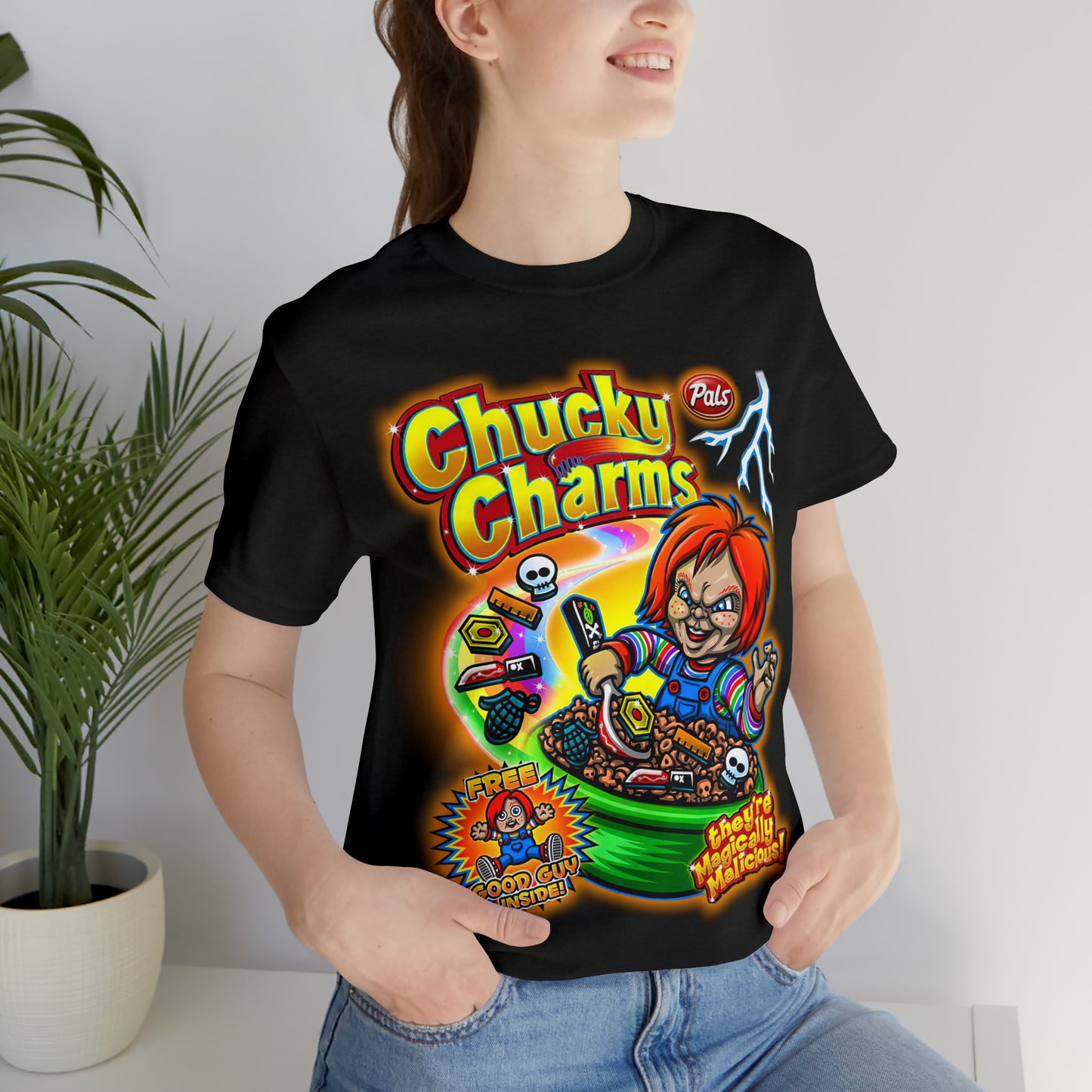 Chucky Charms | Unisex Jersey Short Sleeve Tee