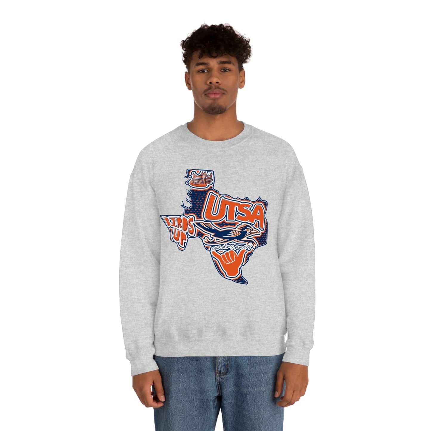 UTSA Football Unisex Heavy Blend Crewneck Sweatshirt