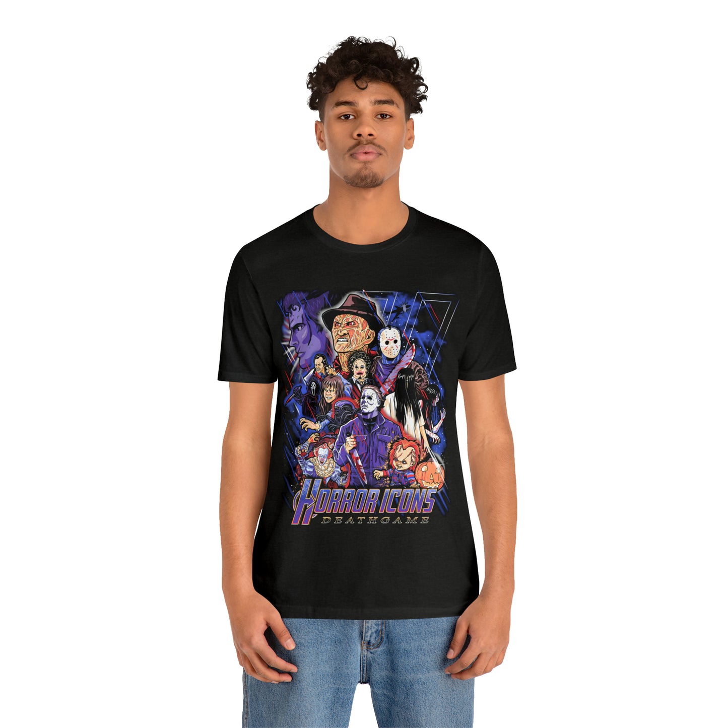 Horror Icons DeathGame | Unisex Jersey Short Sleeve Tee