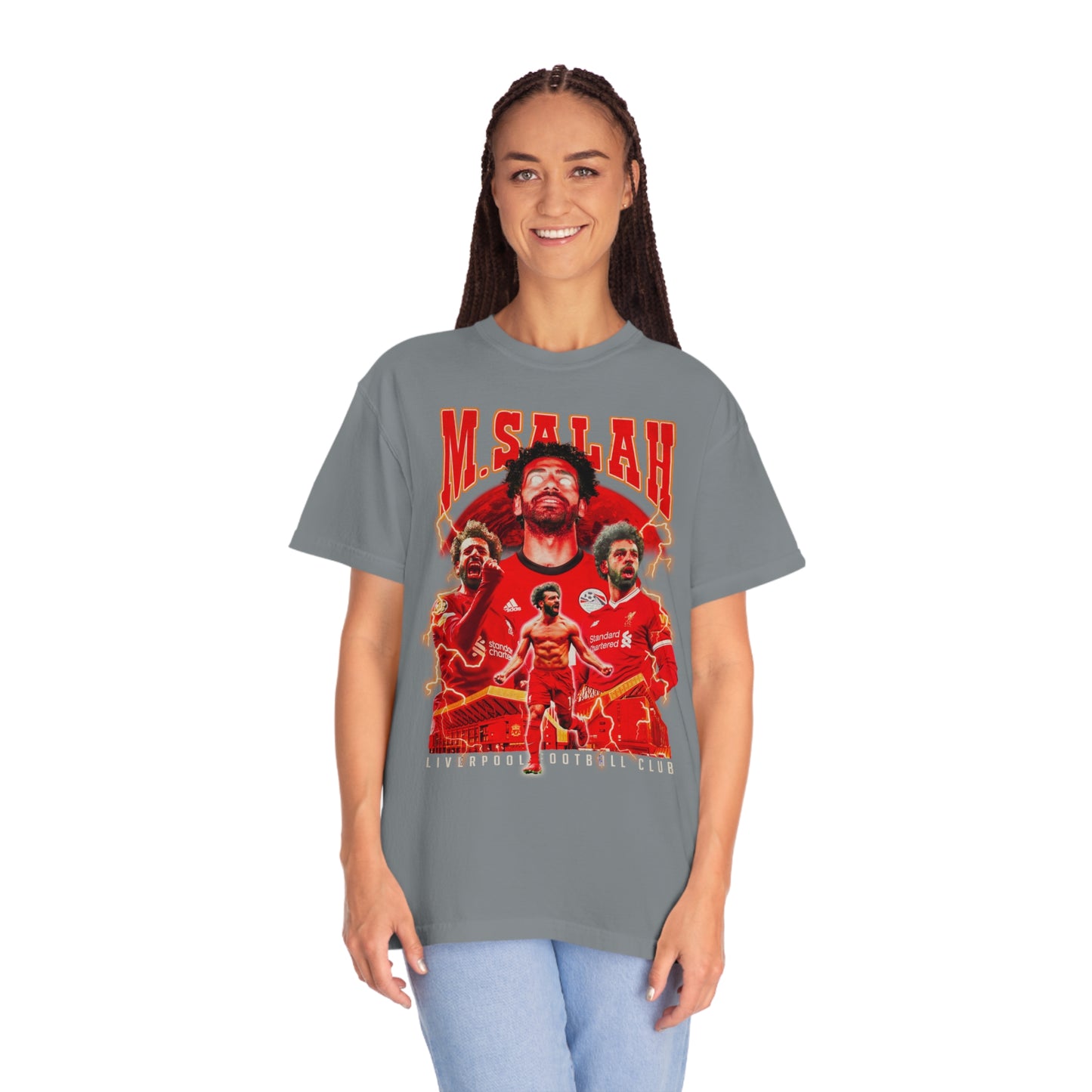 M.Salah Soccer Unisex Garment-Dyed T-shirt